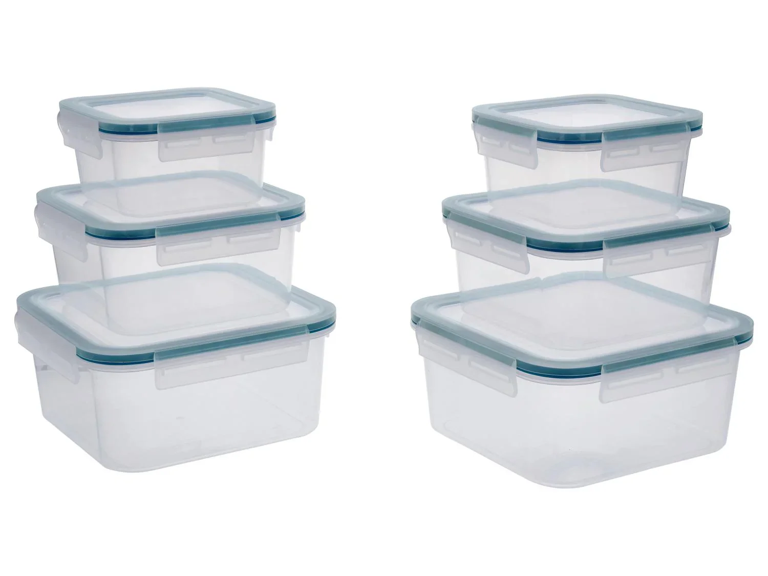 SILVERCREST Set de 6 botes de conservation