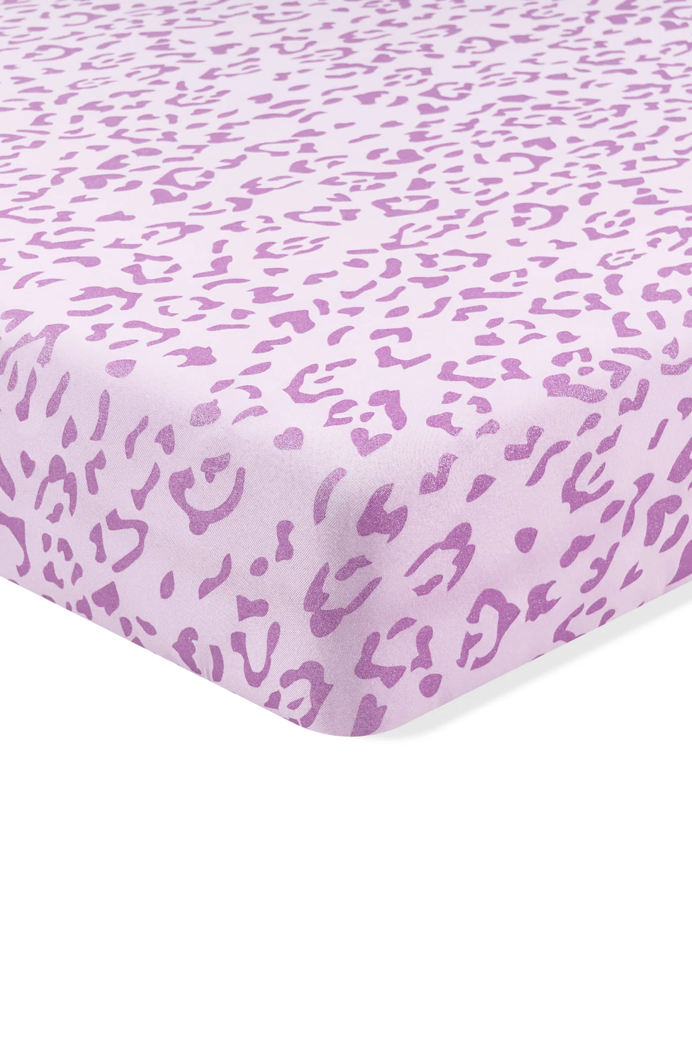 Twin Sheet in Thistle Leopard