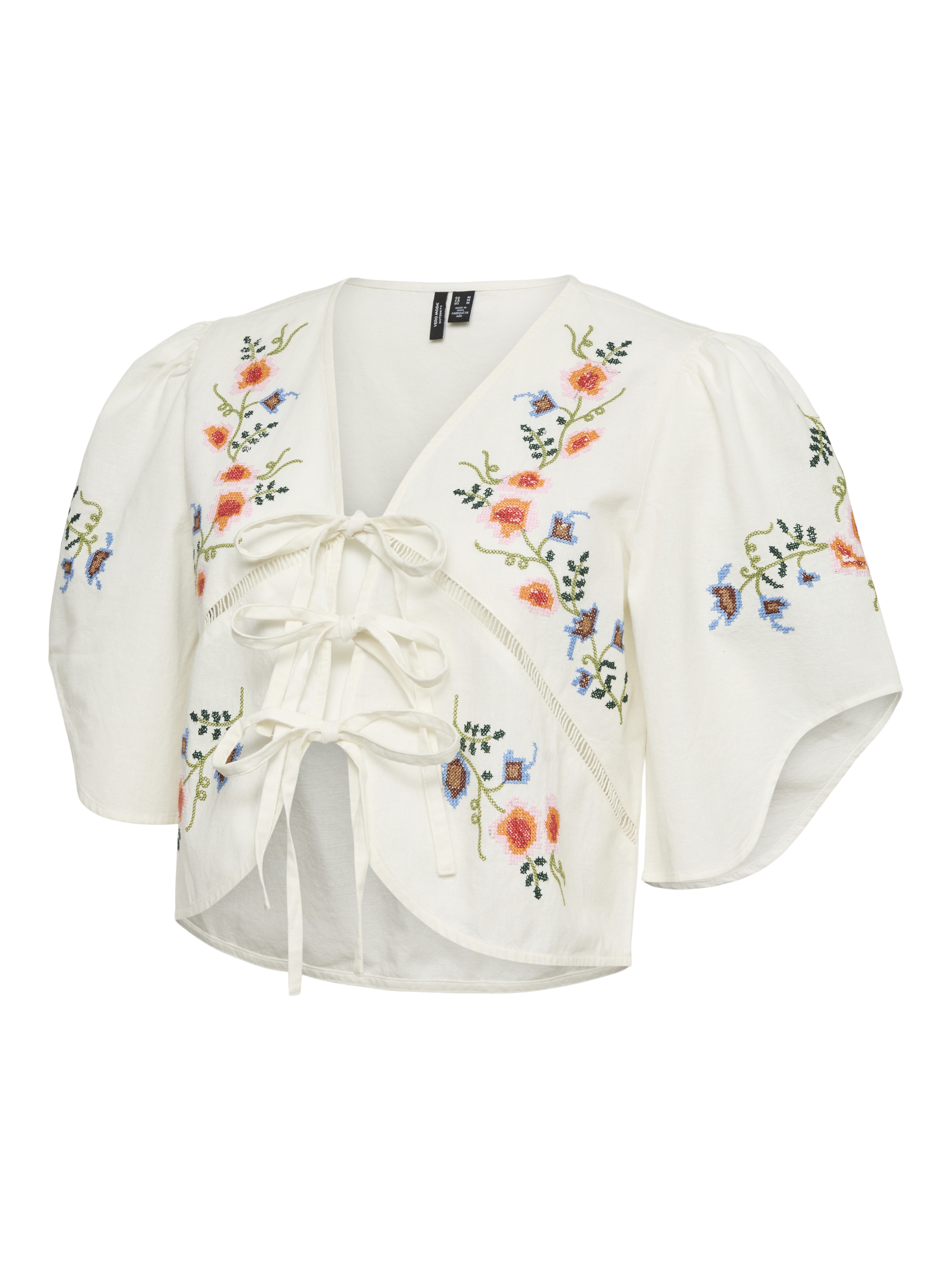 VERO MODA® Cropped Fit V-Neck Top