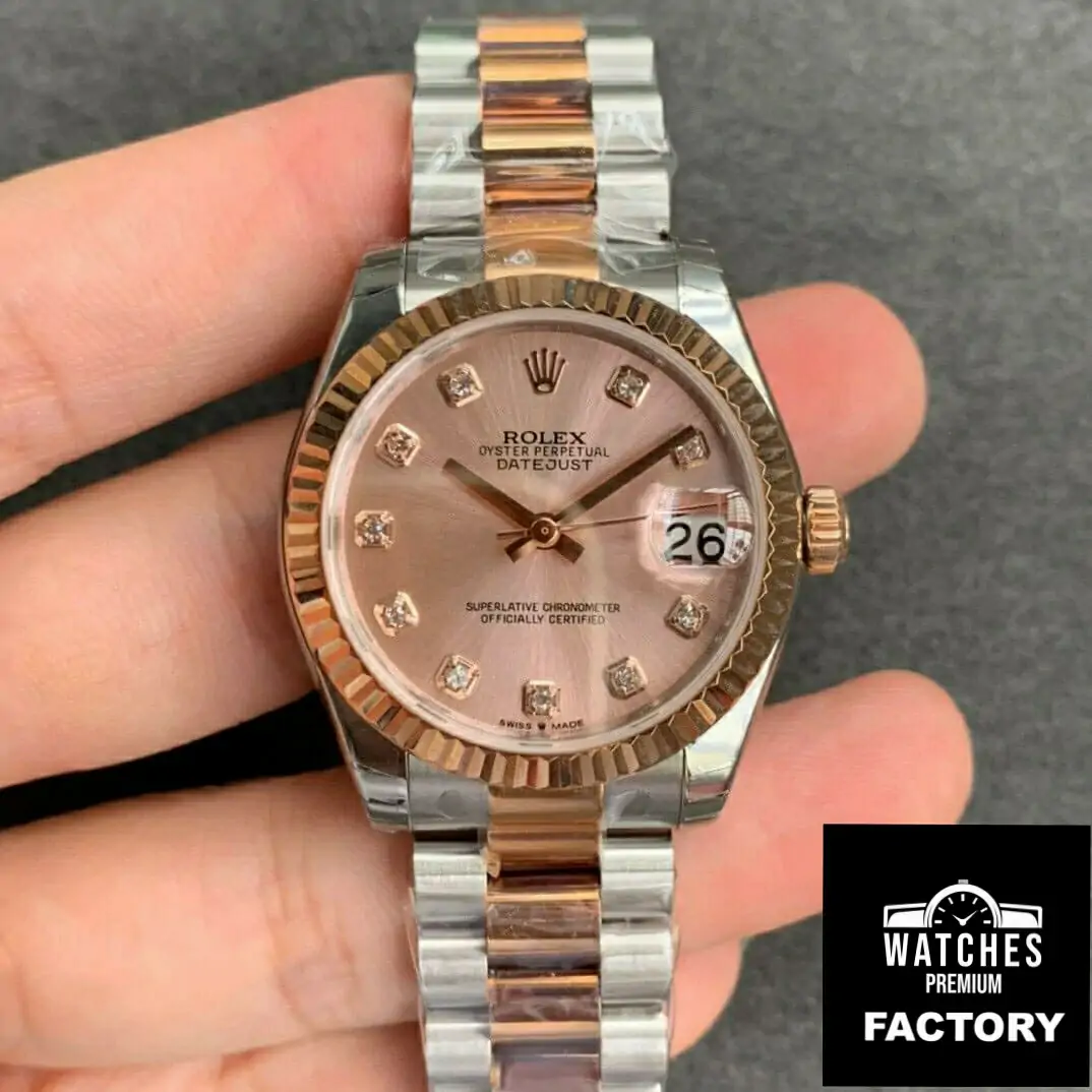 Rolex Datejust M278271-0023 GS Factory Rose Gold Dial