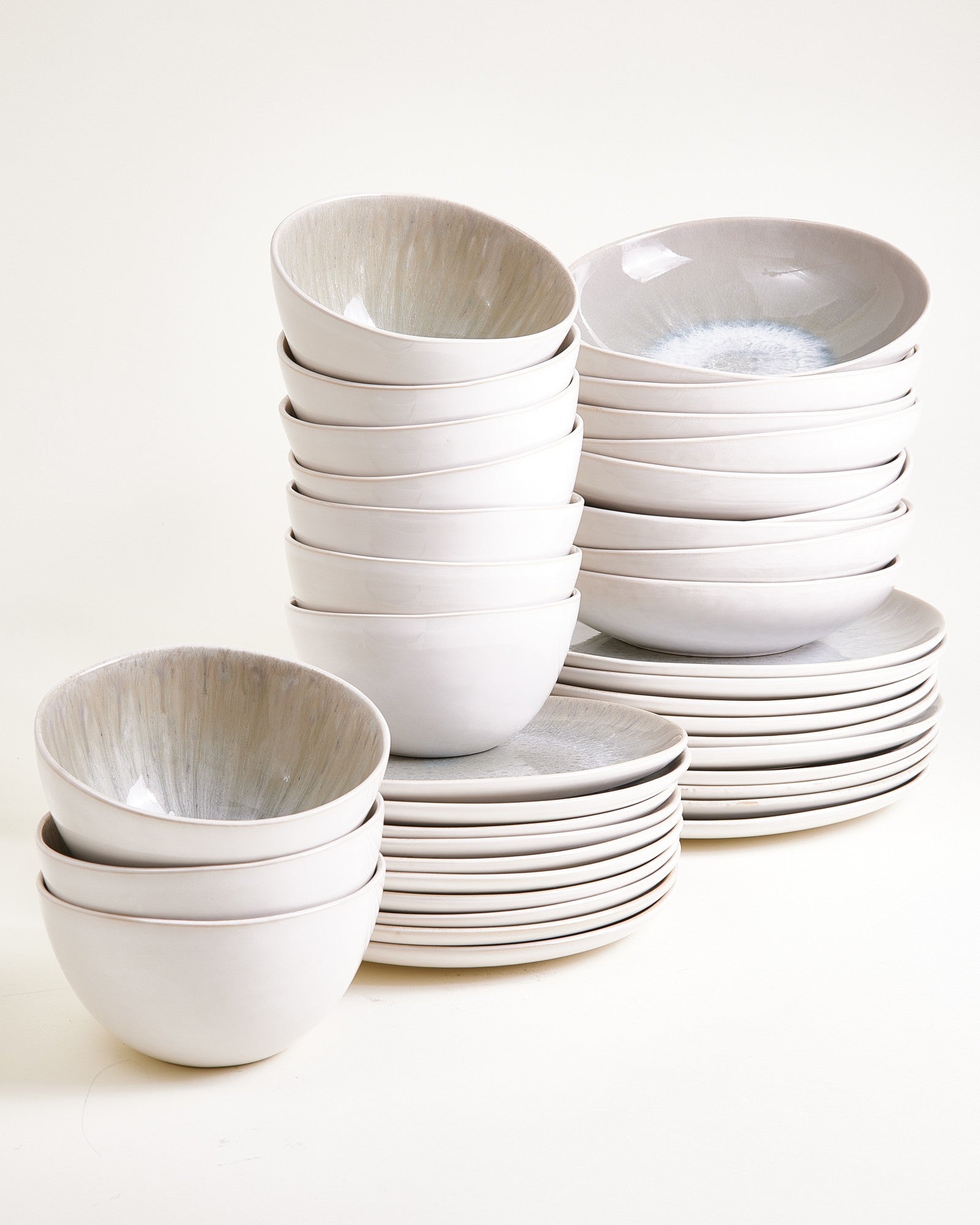 AREIA - TABLEWARE SET CLASSIC GRAY 40 PIECES
