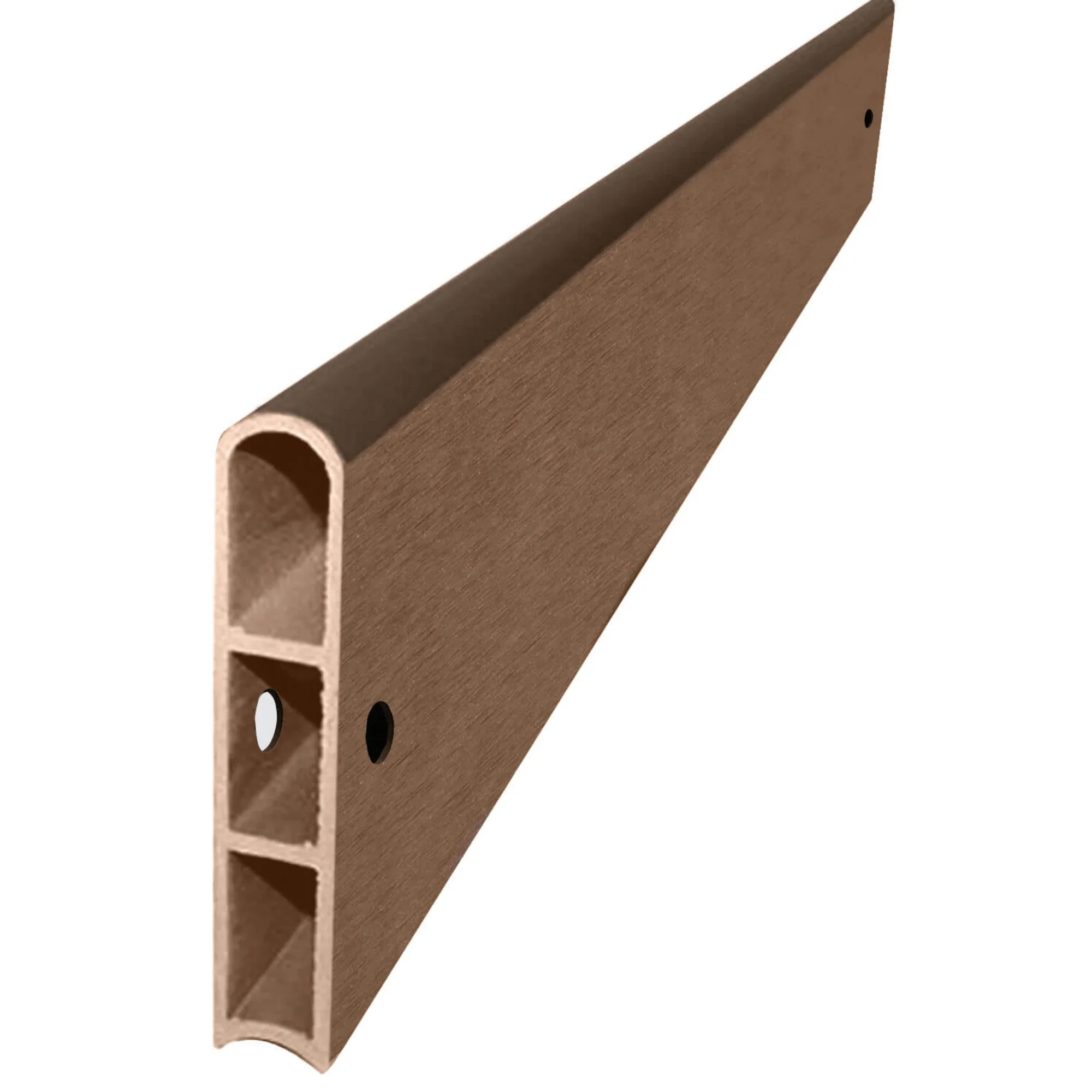 Frame It All Tool-Free Weathered Wood Raised Garden Bed 4' x 8' x 11 - 1 profile