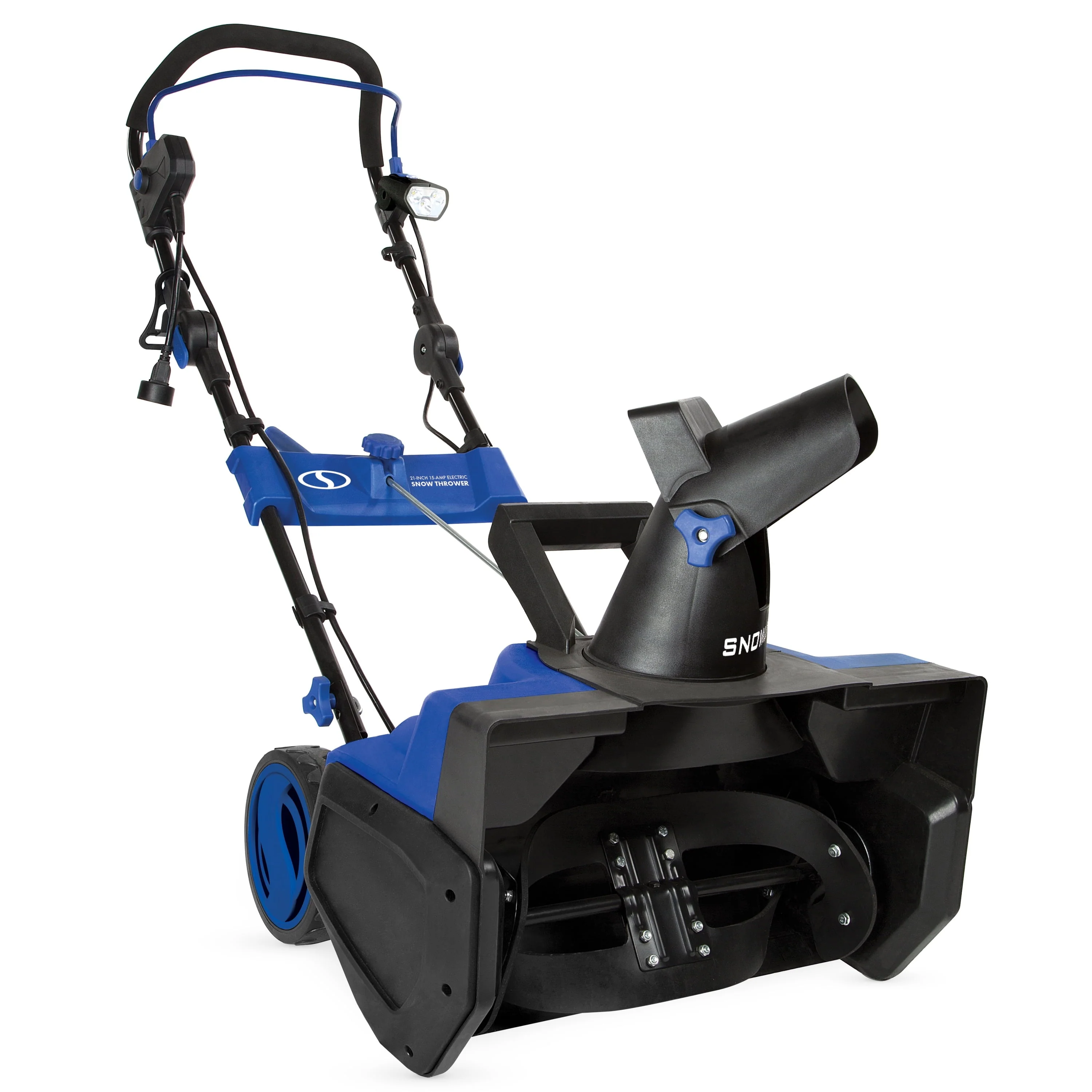 21 inch Electric Single Stage Snow Blower, 15 Amp, Directional Chute Control