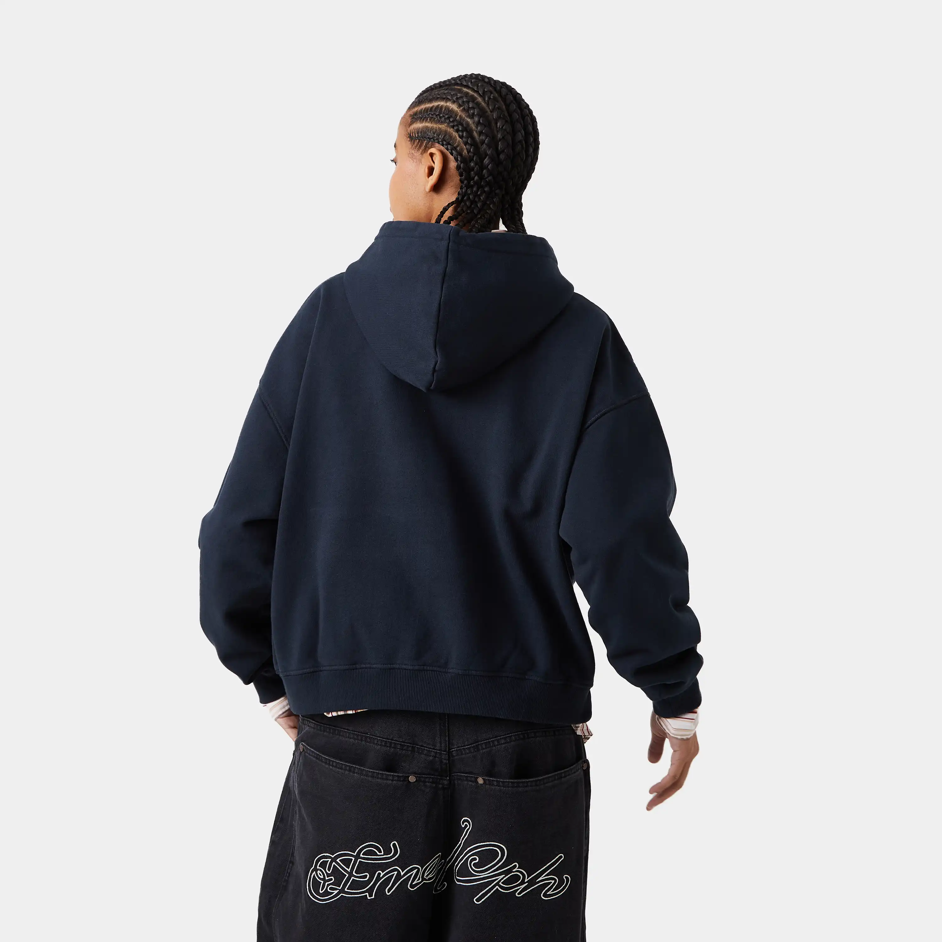 Flag CPH Navy Oversized Hoodie
