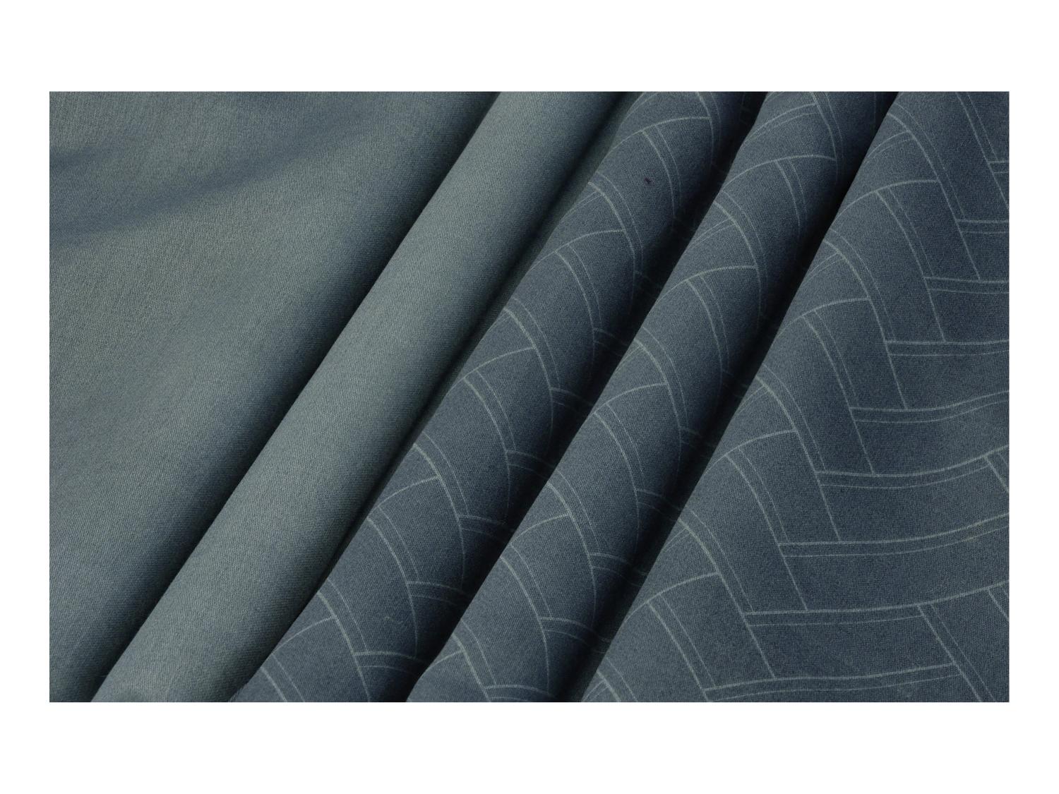 LIVARNO Parure de lit double face en satin, 240 x 220 cm