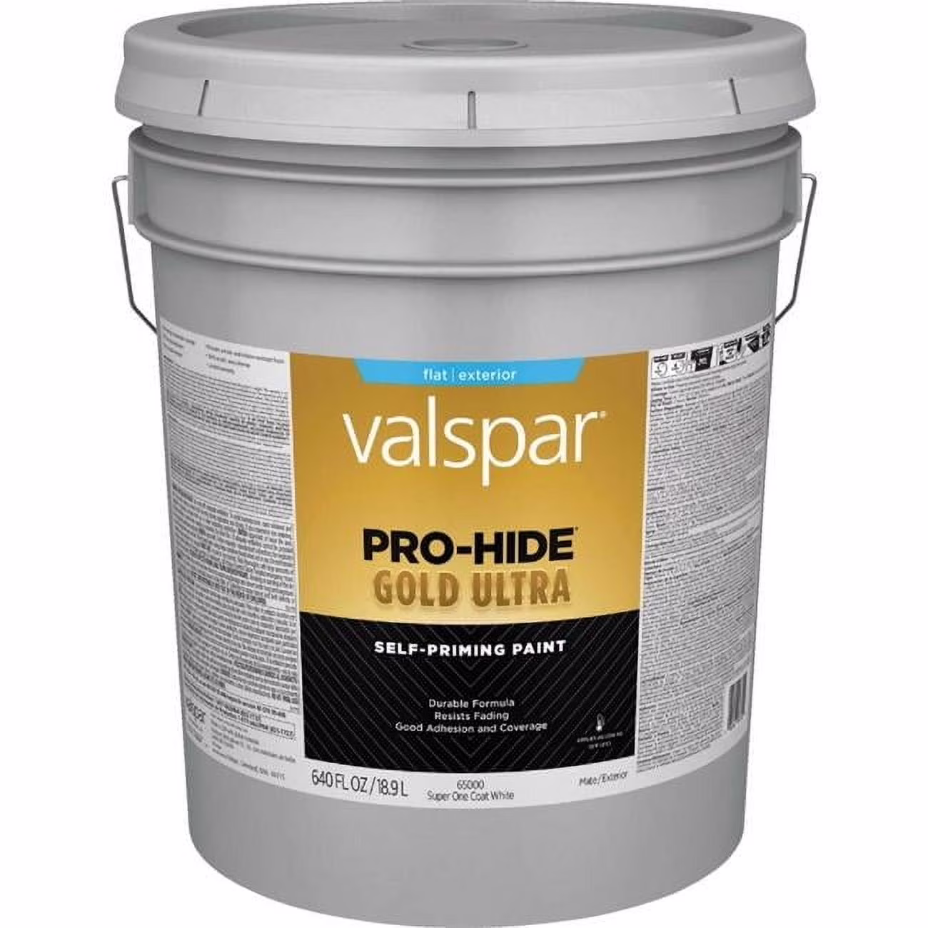 028.0061000.008 5 gal Interior Flat Super White Pail Paint