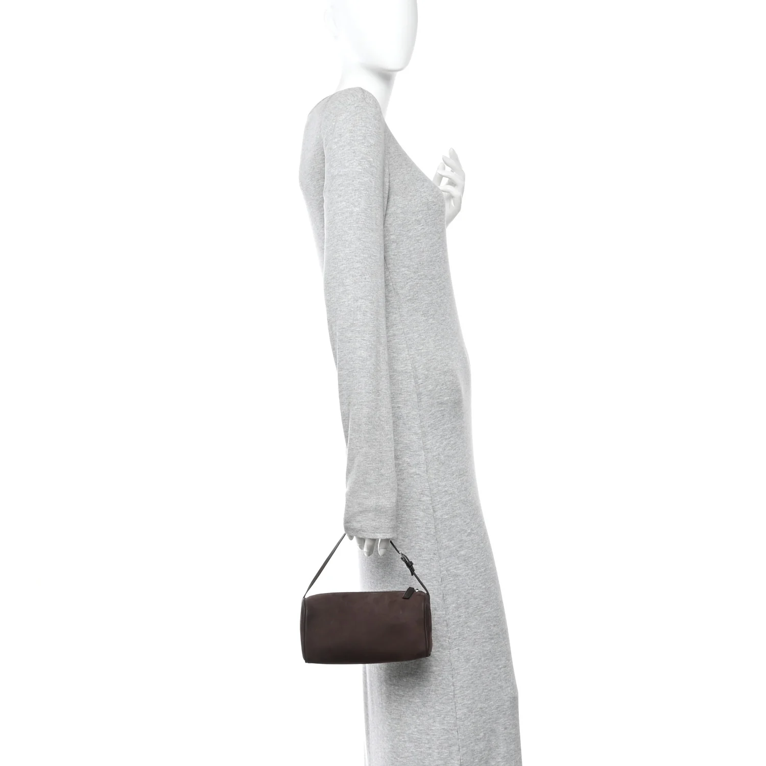 Suede 90's Bag Dark Aniline