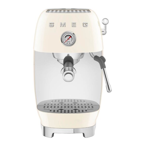 Manuell espressomaskin med Cold Brew ECF03 krem