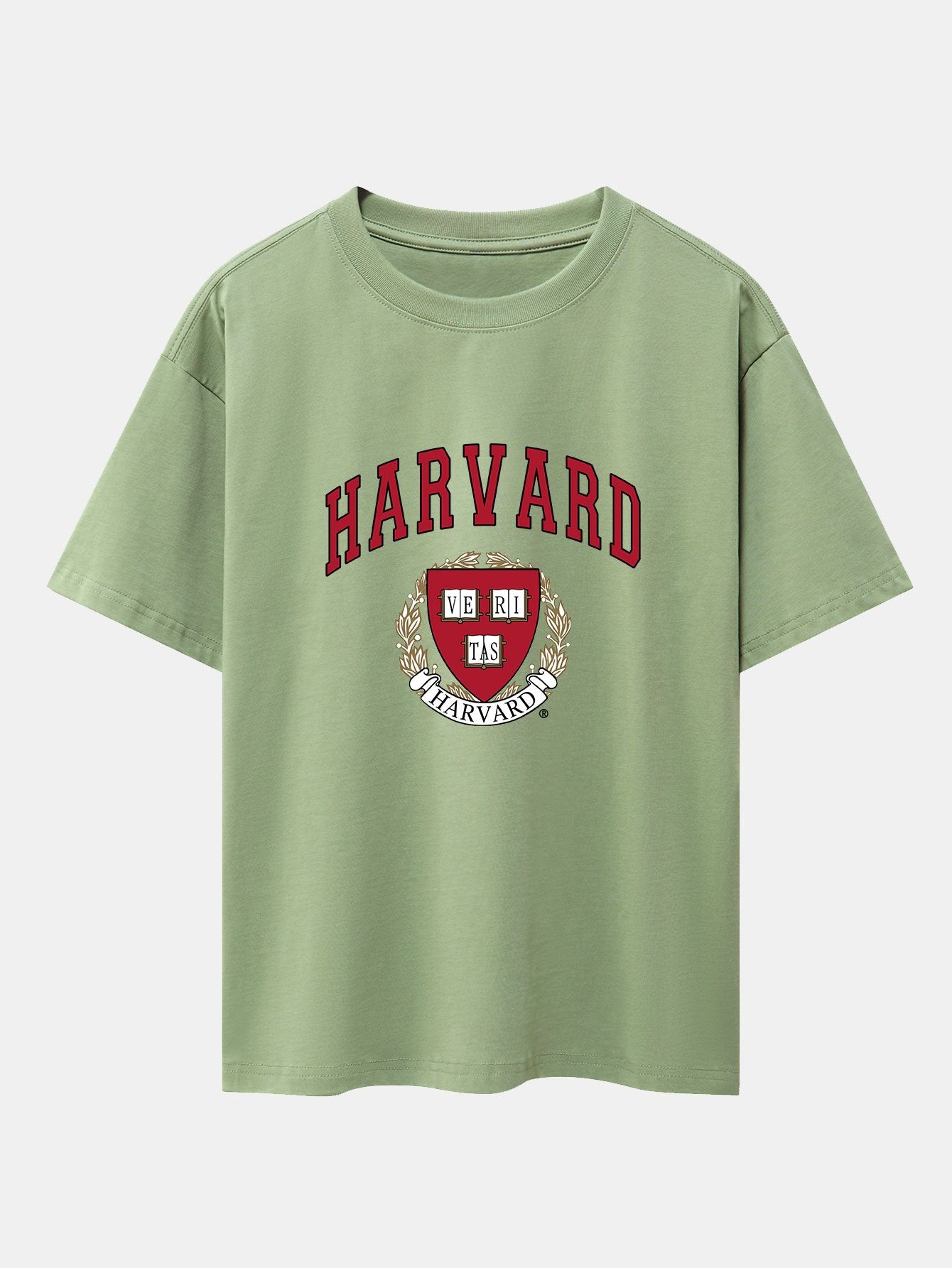 T-shirt oversize épais imprimé Harvard