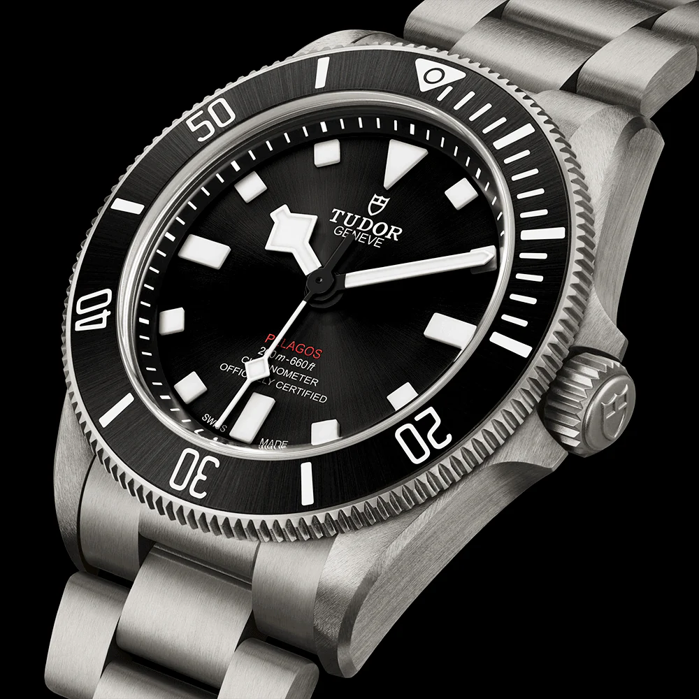 【Super Clone】TUDOR Pelagos 39mm Black Sunray Dial & Ceramic Bezel Titanium Automatic Watch M25407N-0001