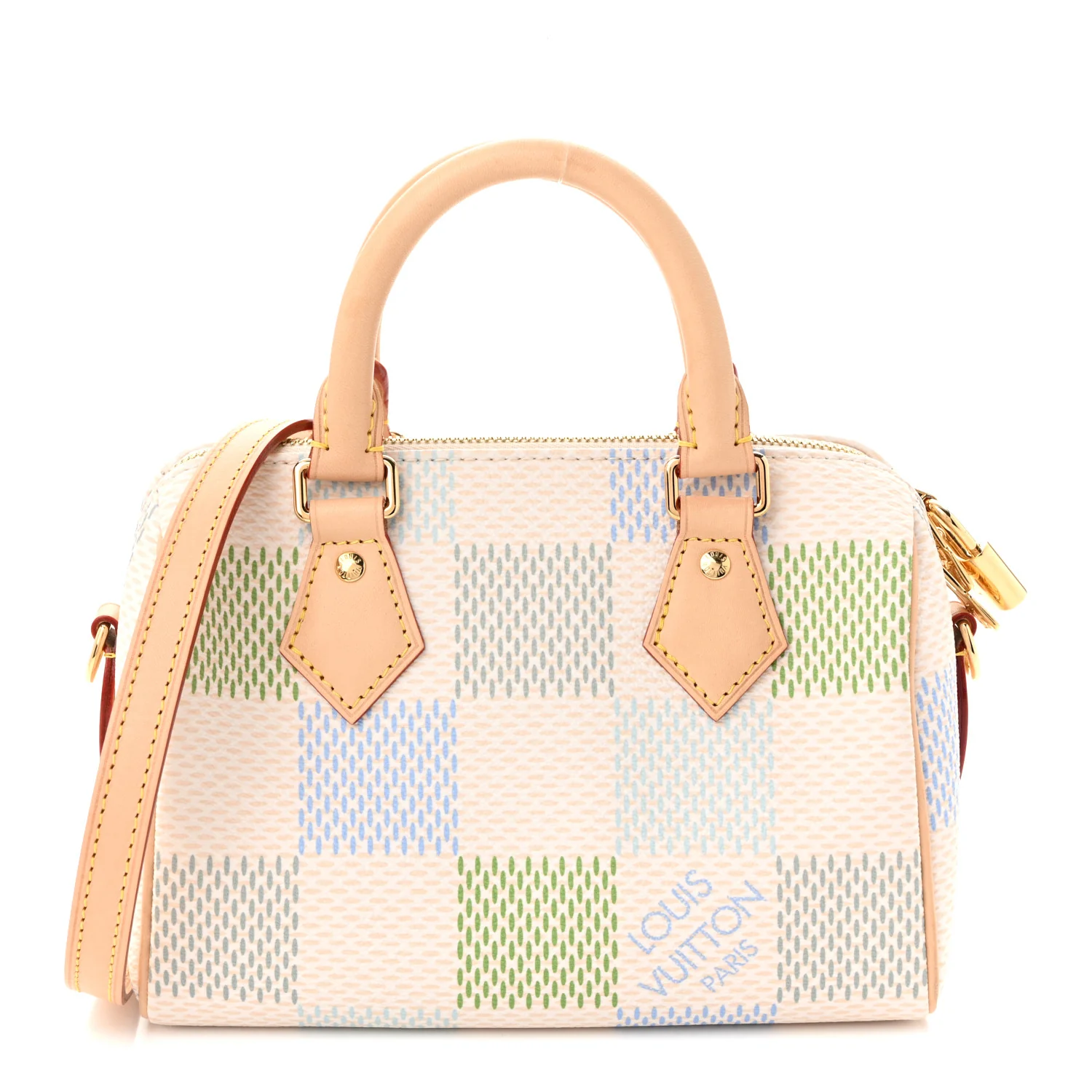 Damier Giant Speedy Bandouliere 20 Pistachio