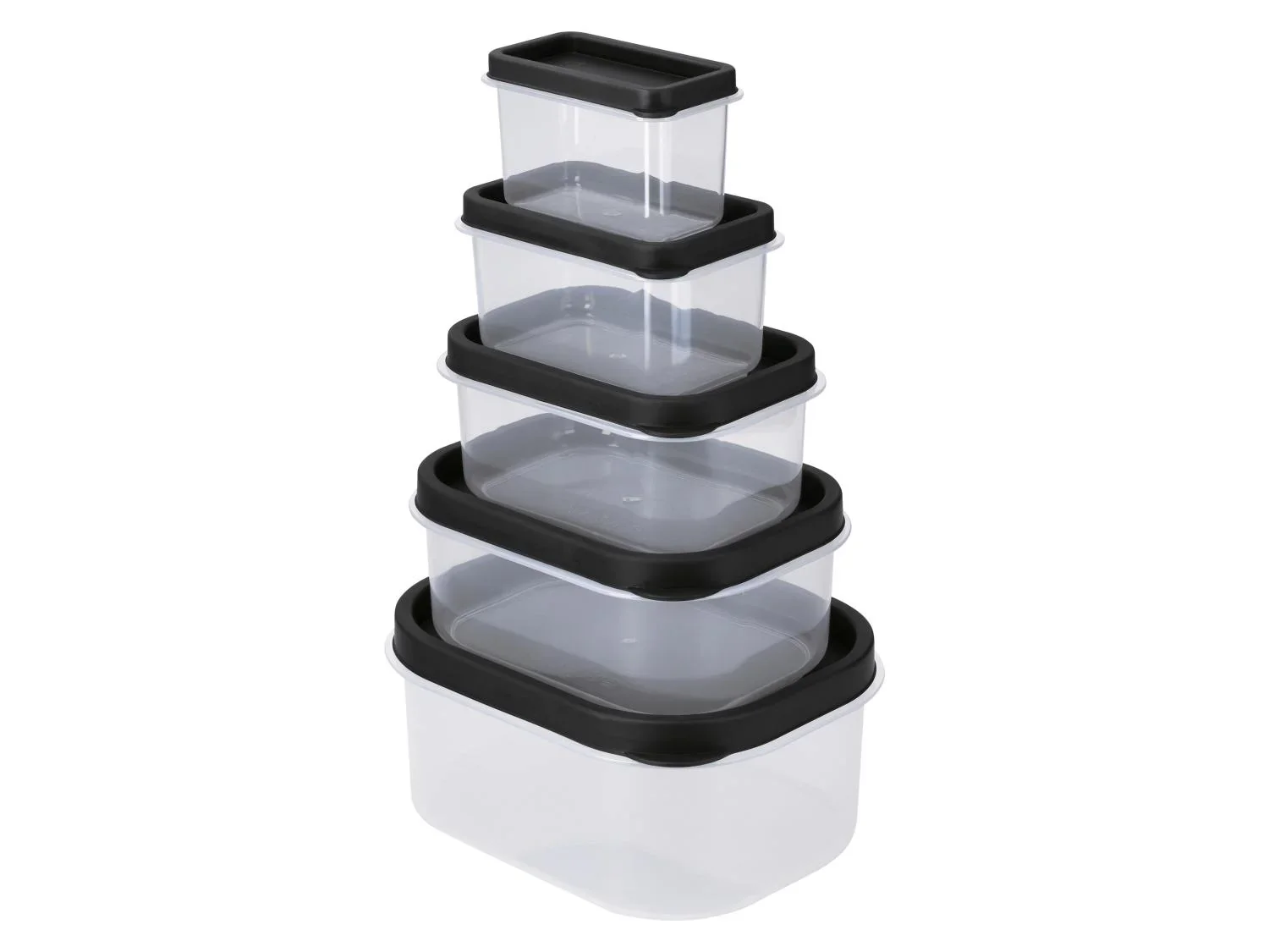 SILVERCREST Set de 5 botes de conservation