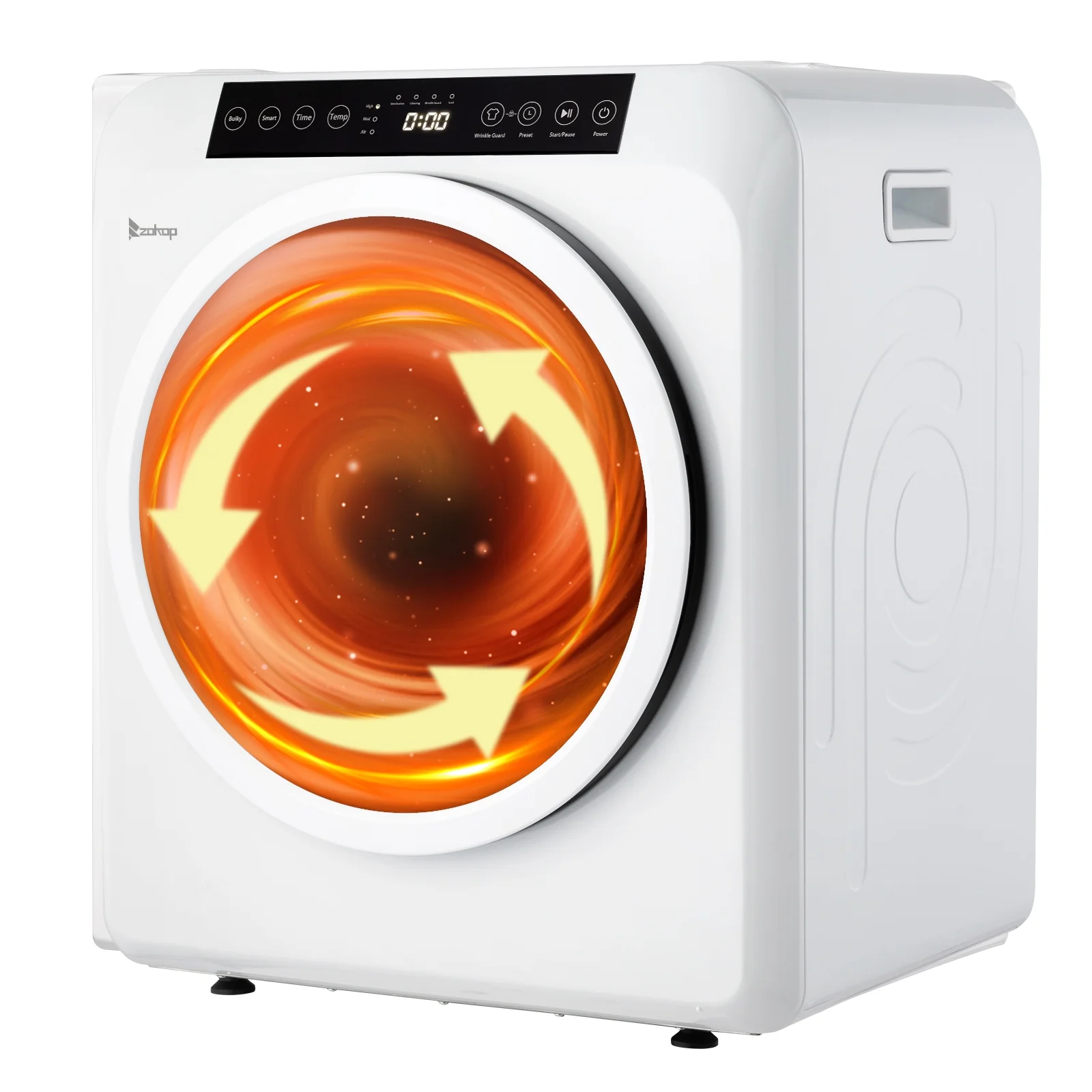 Ktaxon 3.5 Cu. Ft. Compact Electric Dryer, White