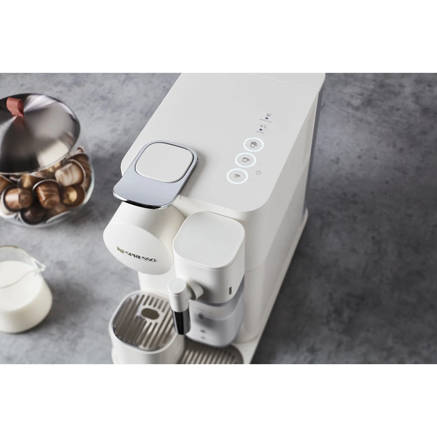 by 19 Bar, Espresso Coffee Machine(White) - Image 9