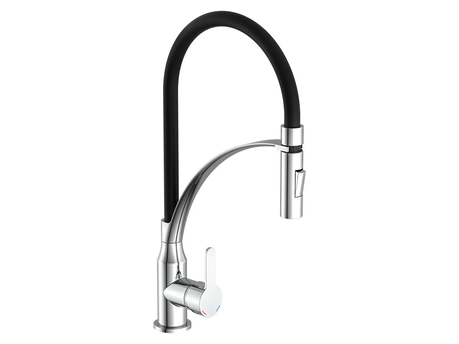Eisl Robinet d'vier cuisine avec douche  vaisselle et tuyau interchangeable