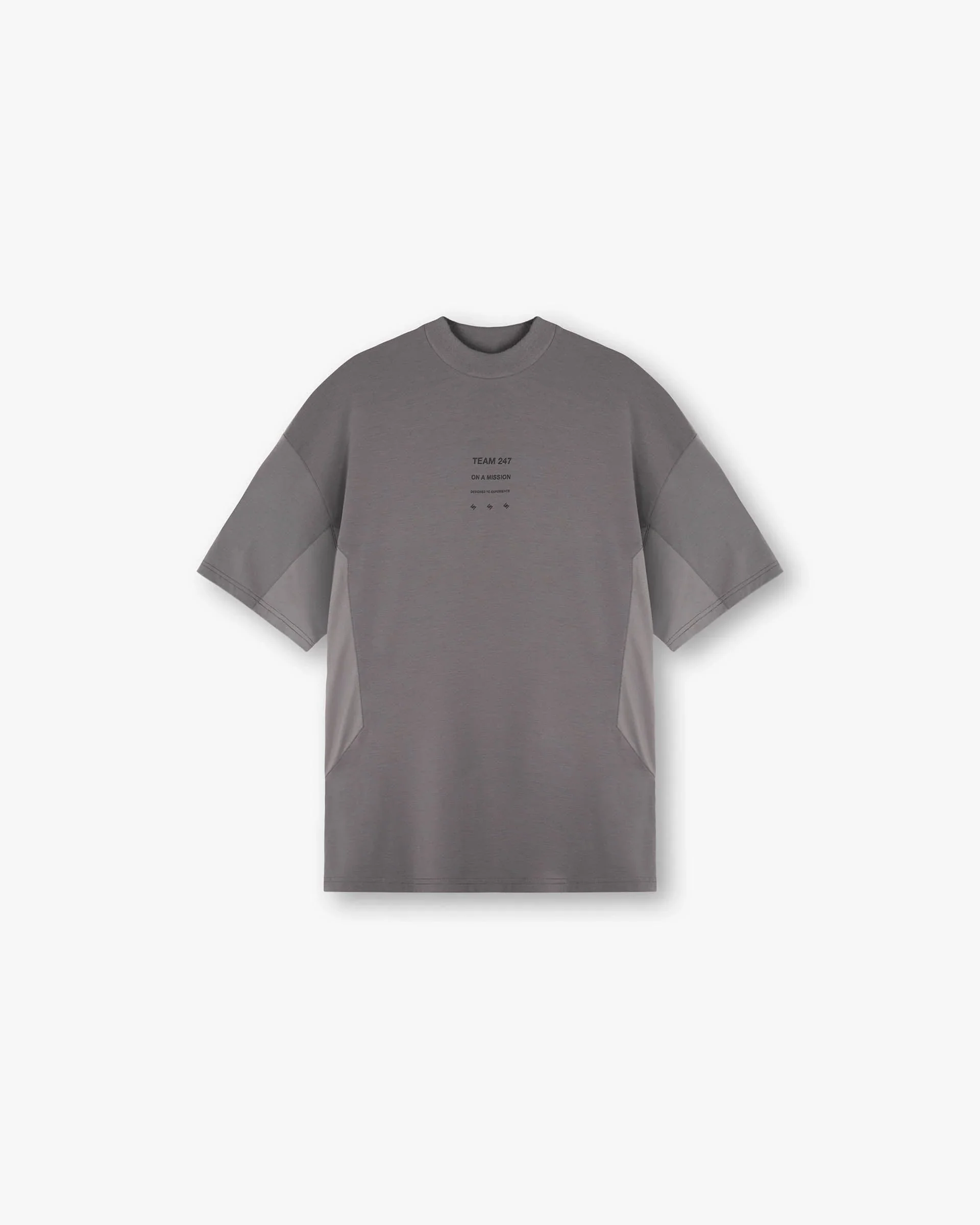 247 Uprising Oversized T-Shirt - Steel