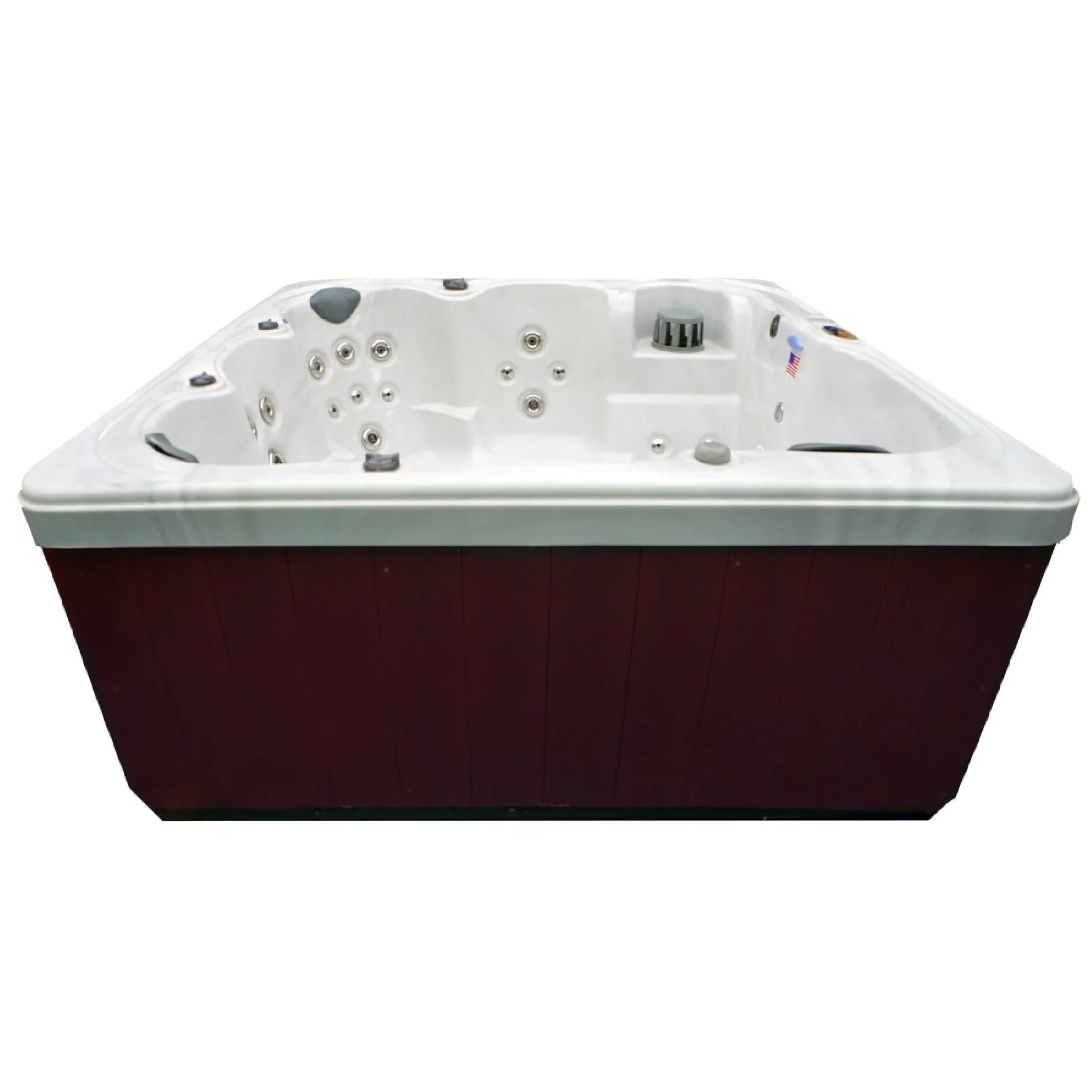 Home and Garden  6-person 71-jet Spa with MP3 Auxiliary Output and Ozone Included.