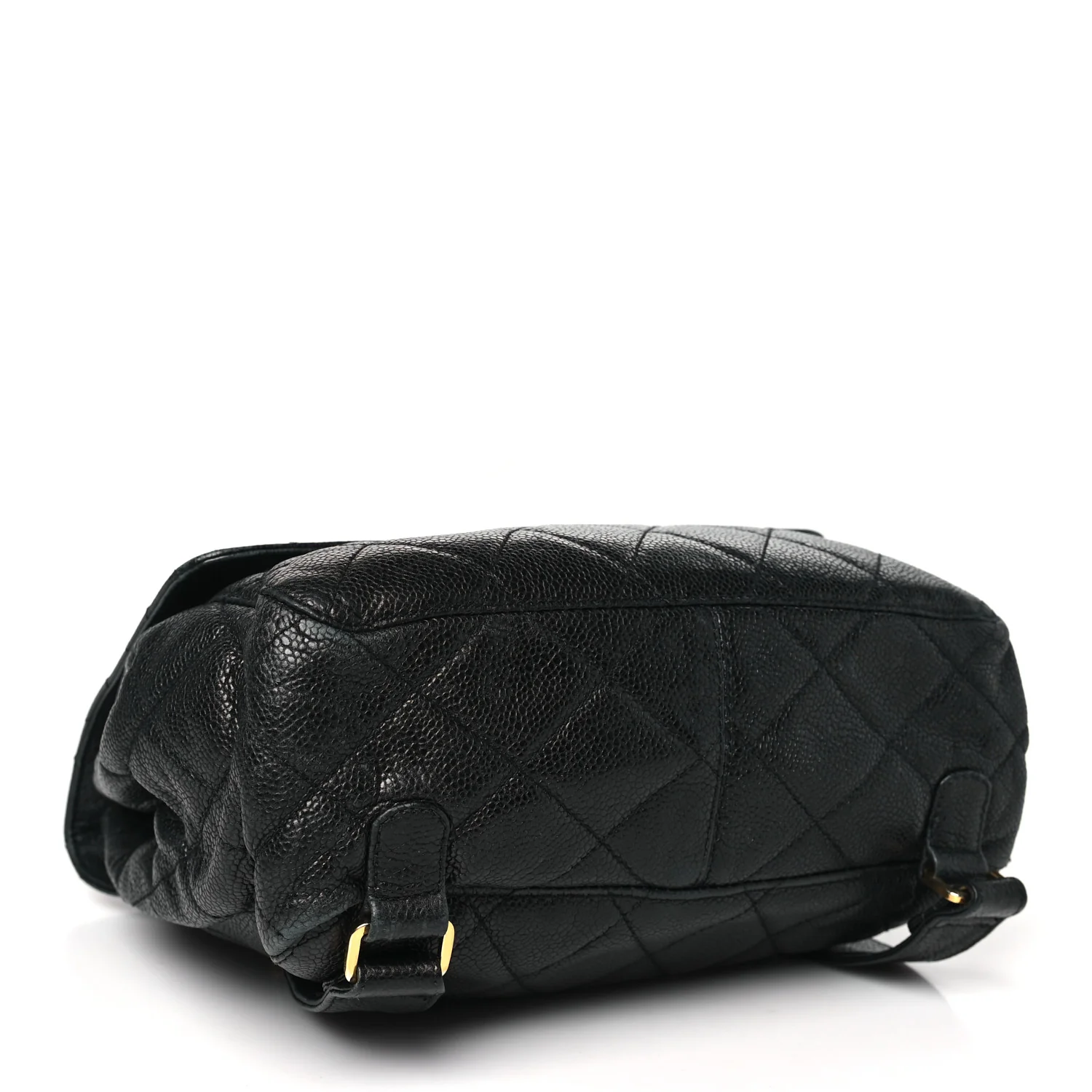 Caviar Quilted Backpack Black