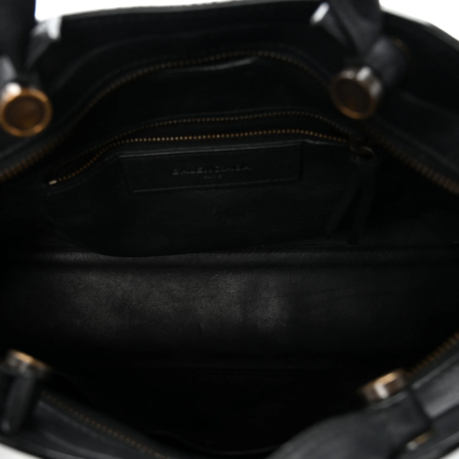 Veau Soyeux Perforated Blackout Hardware S City Black