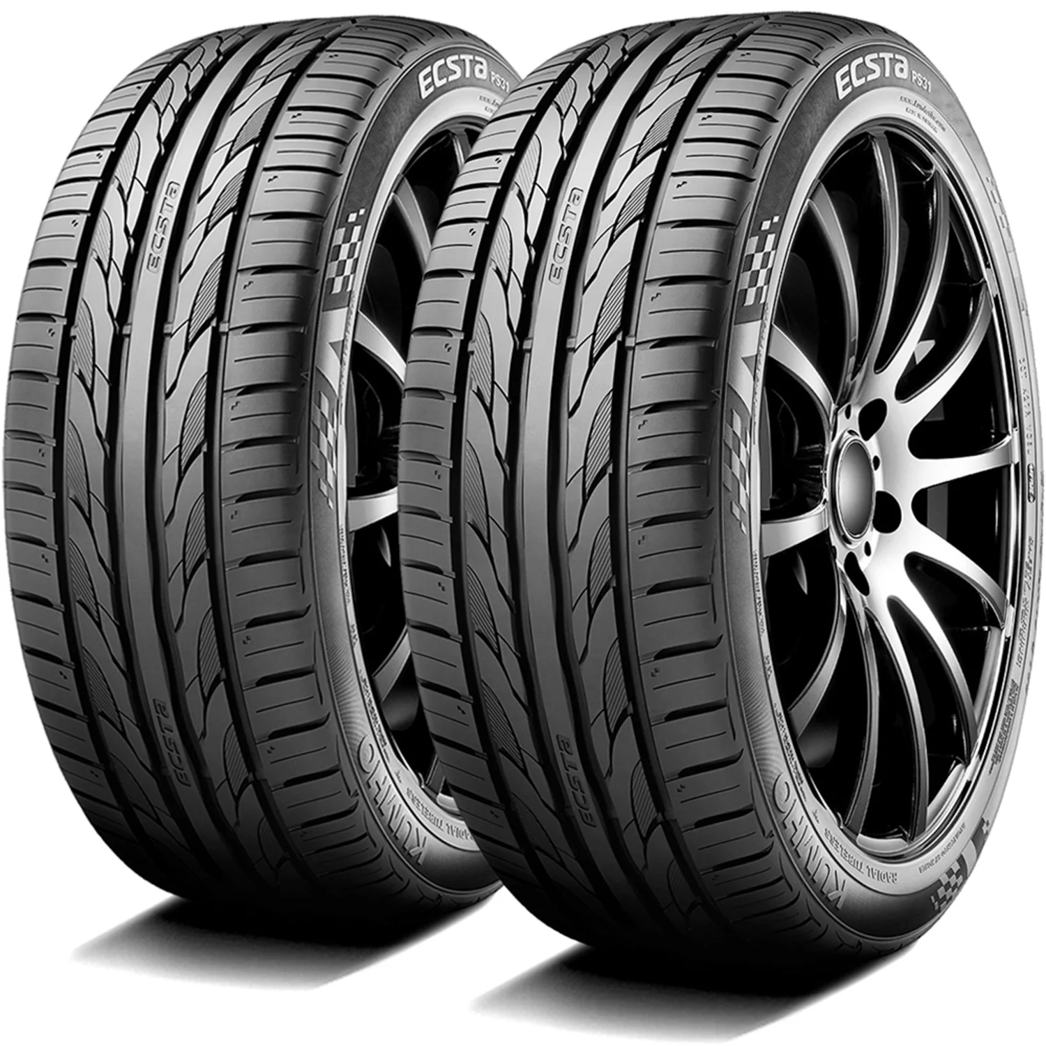 Set of 4 (FOUR) Ecsta PS31 235/45R18 ZR 98W XL High Performance Tires Fits: 2010-12 Nissan Altima SR, 2013-14 Honda Accord Sport - Image 5