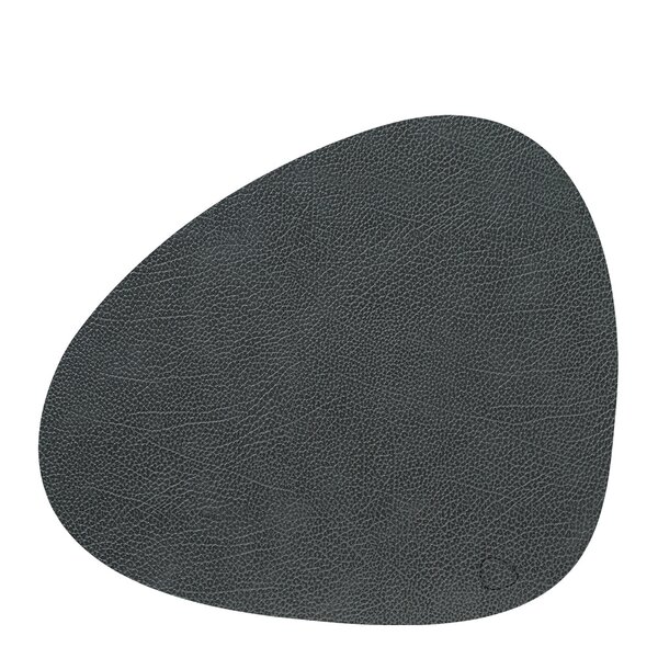 Curve Hippo spisebrikke L 37x44 cm svart-antrasitt