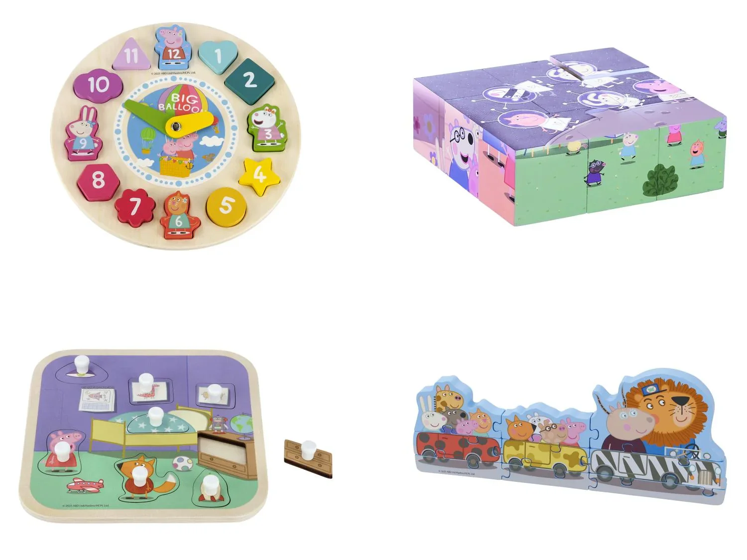Puzzle ou Jeu d'encastrement Peppa Pig
