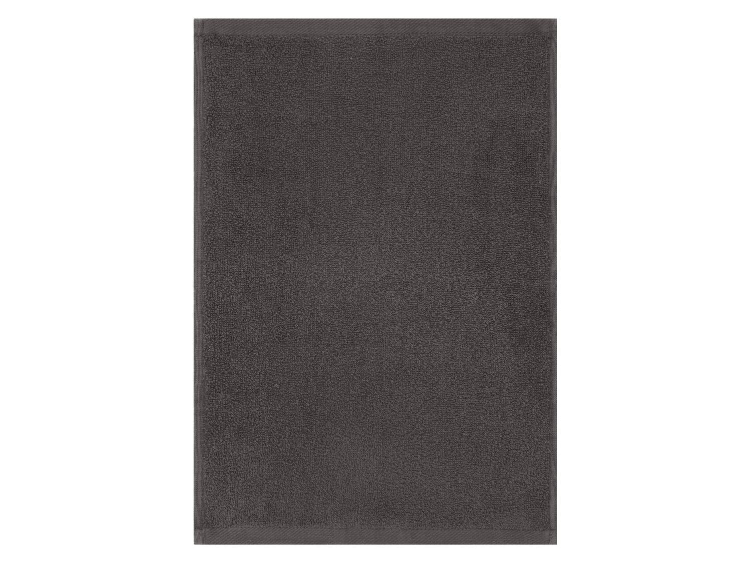 LIVARNO Lot de serviettes ponge, 6 pices