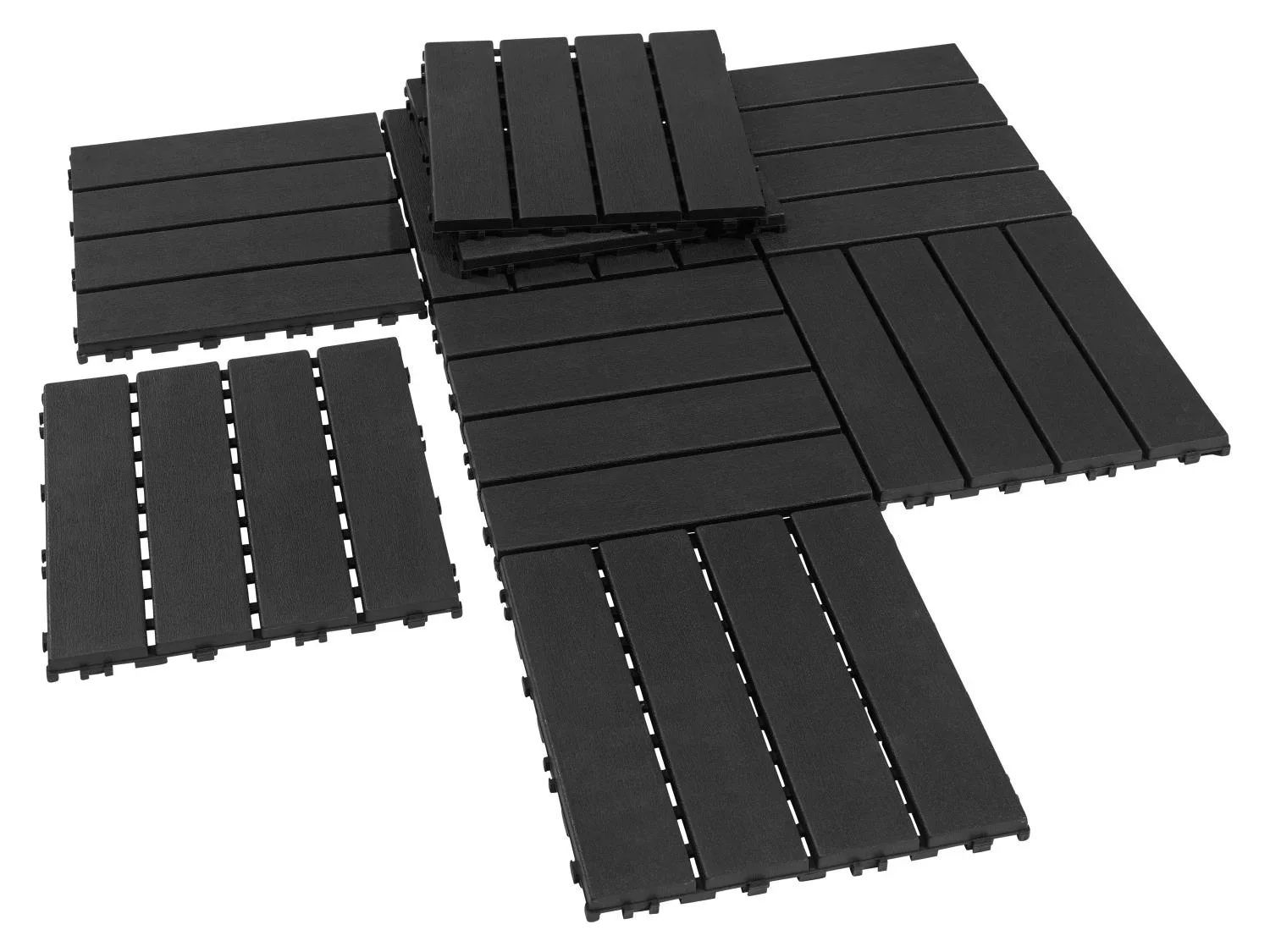 LIVARNO Dalles  clipser en plastique, 9 pices
