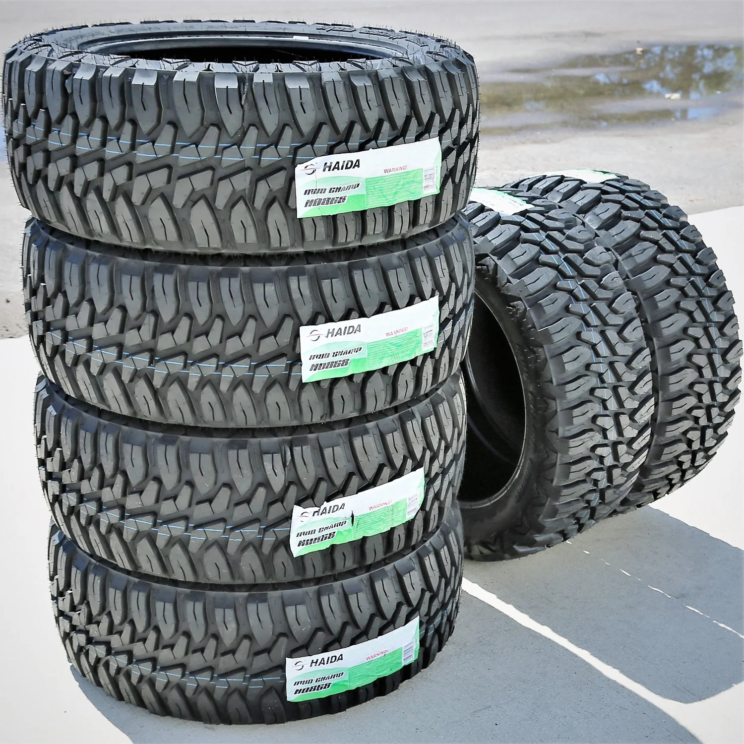 Set of 4 (FOUR) Haida Mud Champ HD868 275/60R20 115S MT M/T Mud Tires