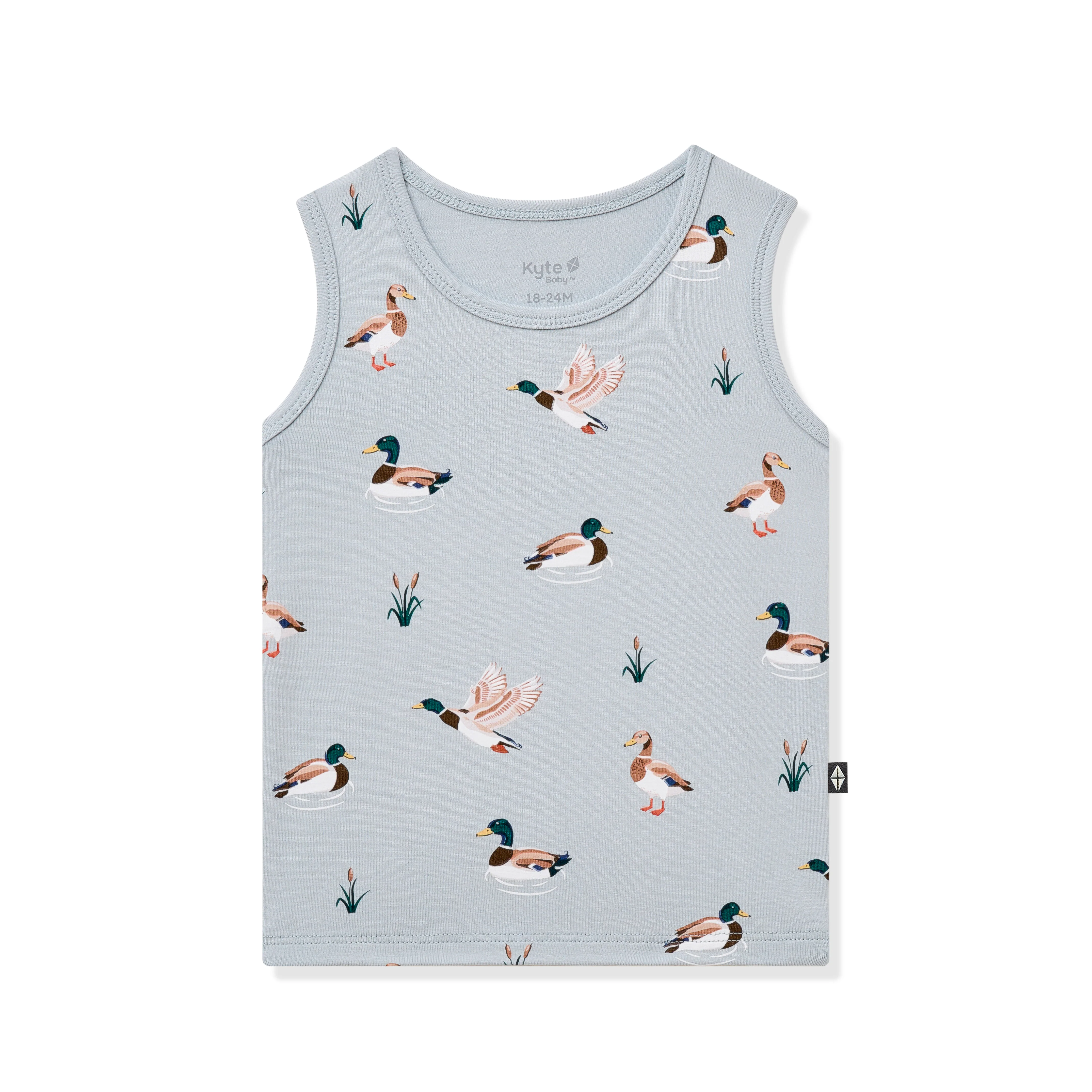 Toddler Tank Top in Mallard Duck