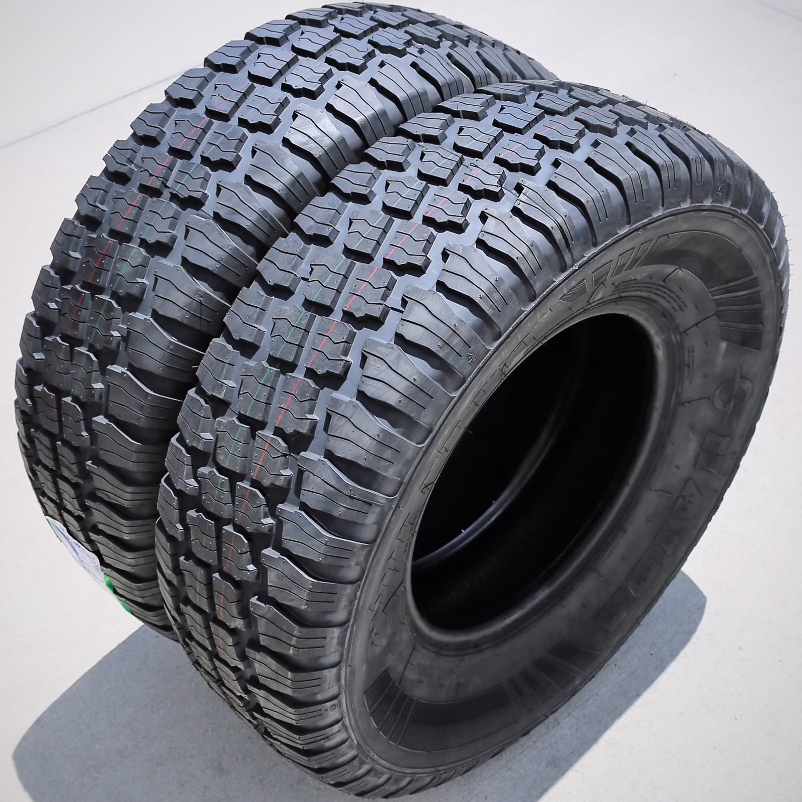 Pair of 2 Haida Puma HD818 235/75R15 104/101S C 6 Ply M/T Mud Light Truck Tires