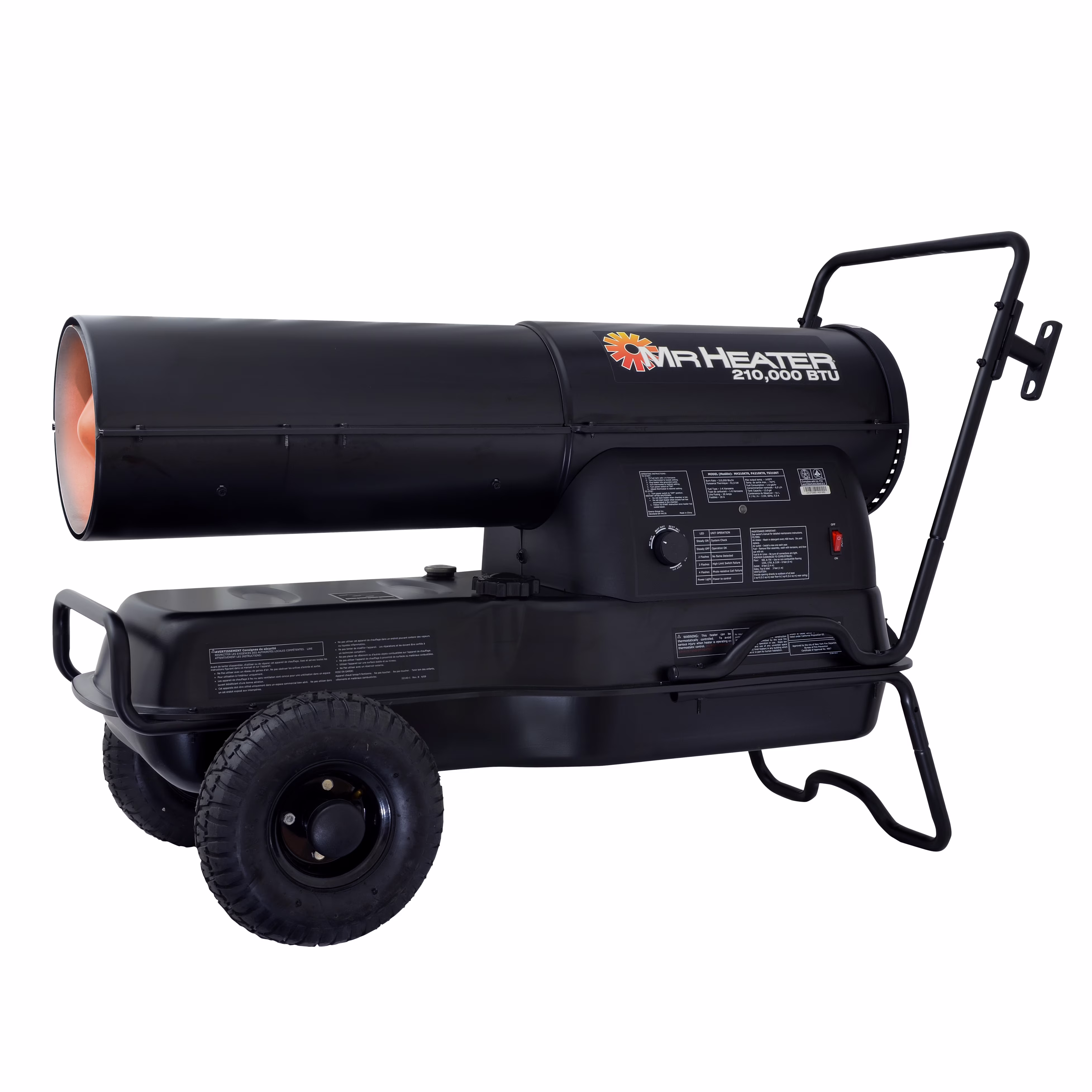 210,000 BTU Forced Air Kerosene Heater