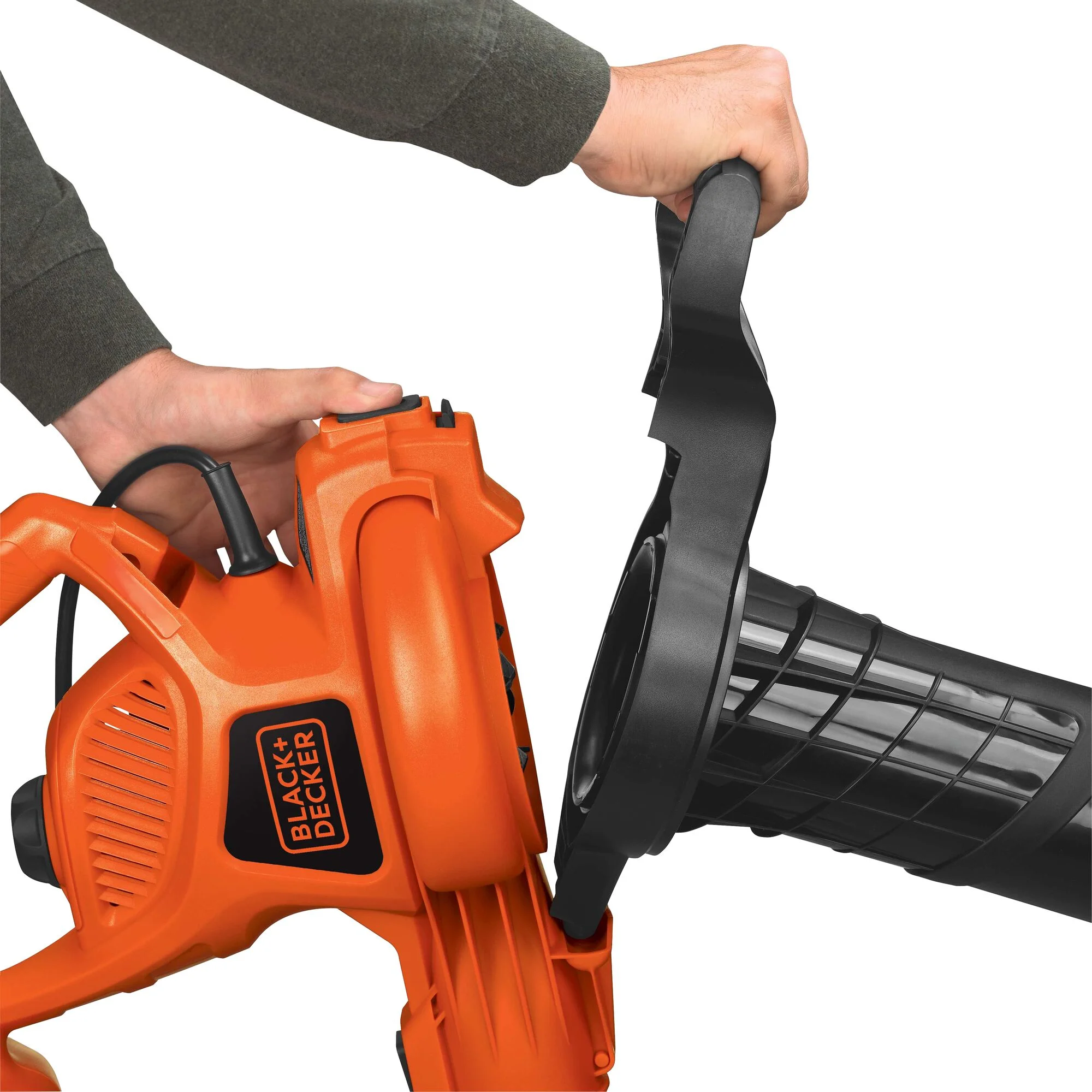 BLACK+DECKER 12 Amp 3in1 Electric Blower Vacuum Mulcher, (BV3600)