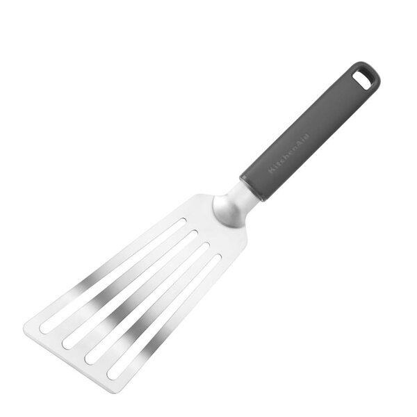 Classic stekespade perforert 32 cm charcoal grey