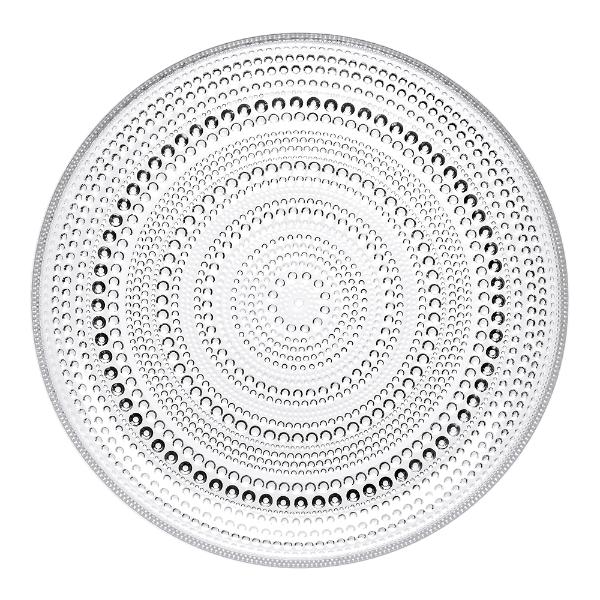 Kastehelmi tallerken 24,8 cm klar