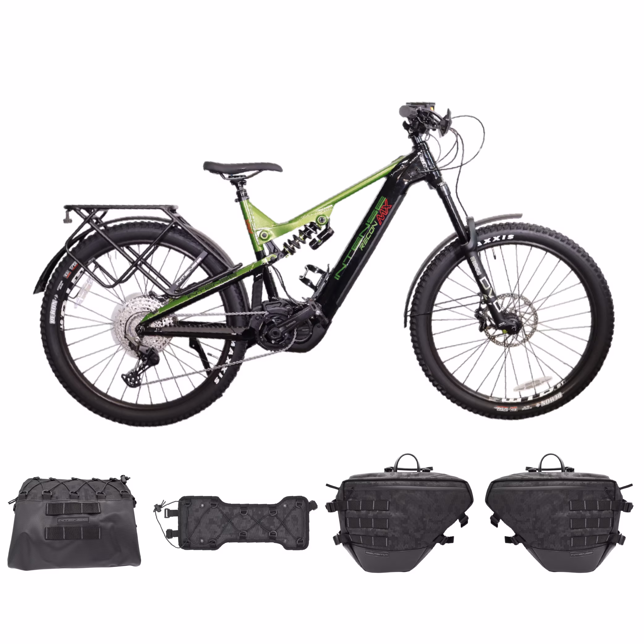 INTENSE RECON MX Adventure Adult S/M Electric Mountain Bike with Shimano Steps E7000 Motor, 11 - Speed Gears, 27.5