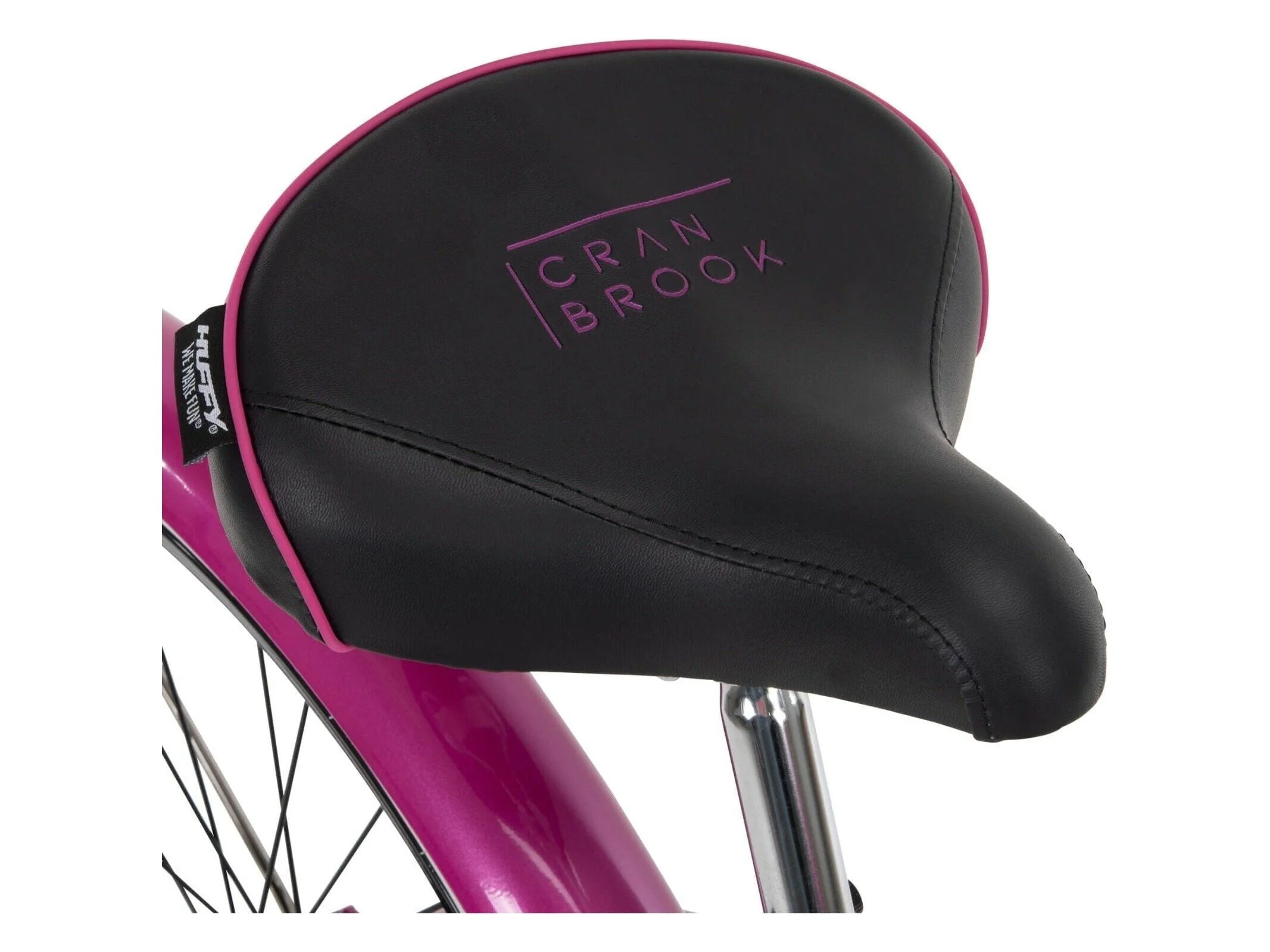 Huffy 26 In. Cranbrook Women'S Beach Cruiser Bike, Pink, Bicycles