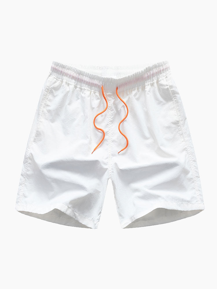 Chemises à rayures décontractées à manches courtes et shorts de bain