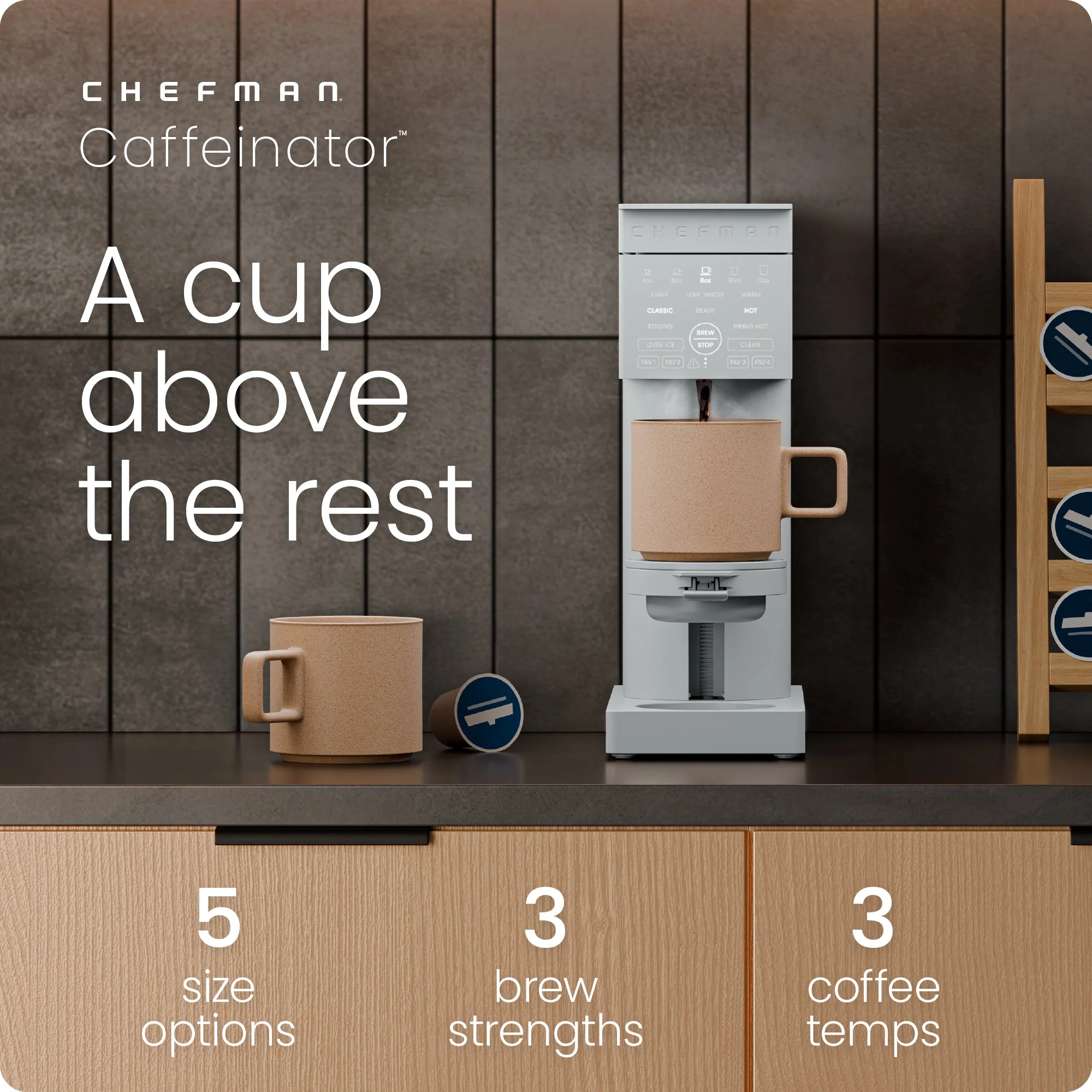 Caffeinator Single-Serve Coffee Maker