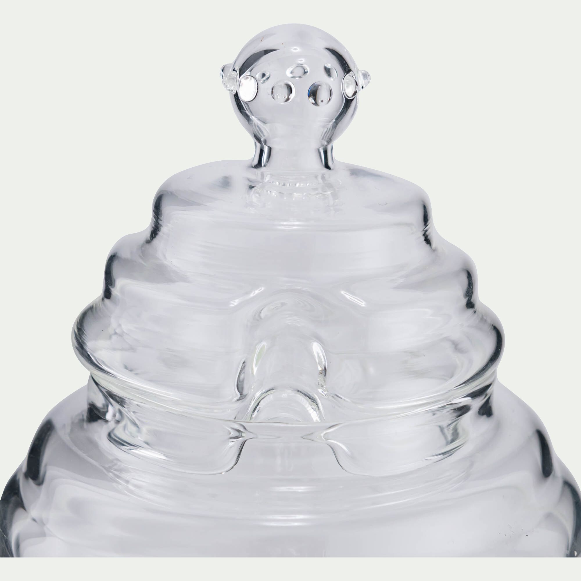 MIELIS - Pot à miel en verre 50cl - transparent