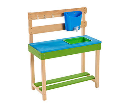 Real Living - Kiddie Wood Potting Bench & Table