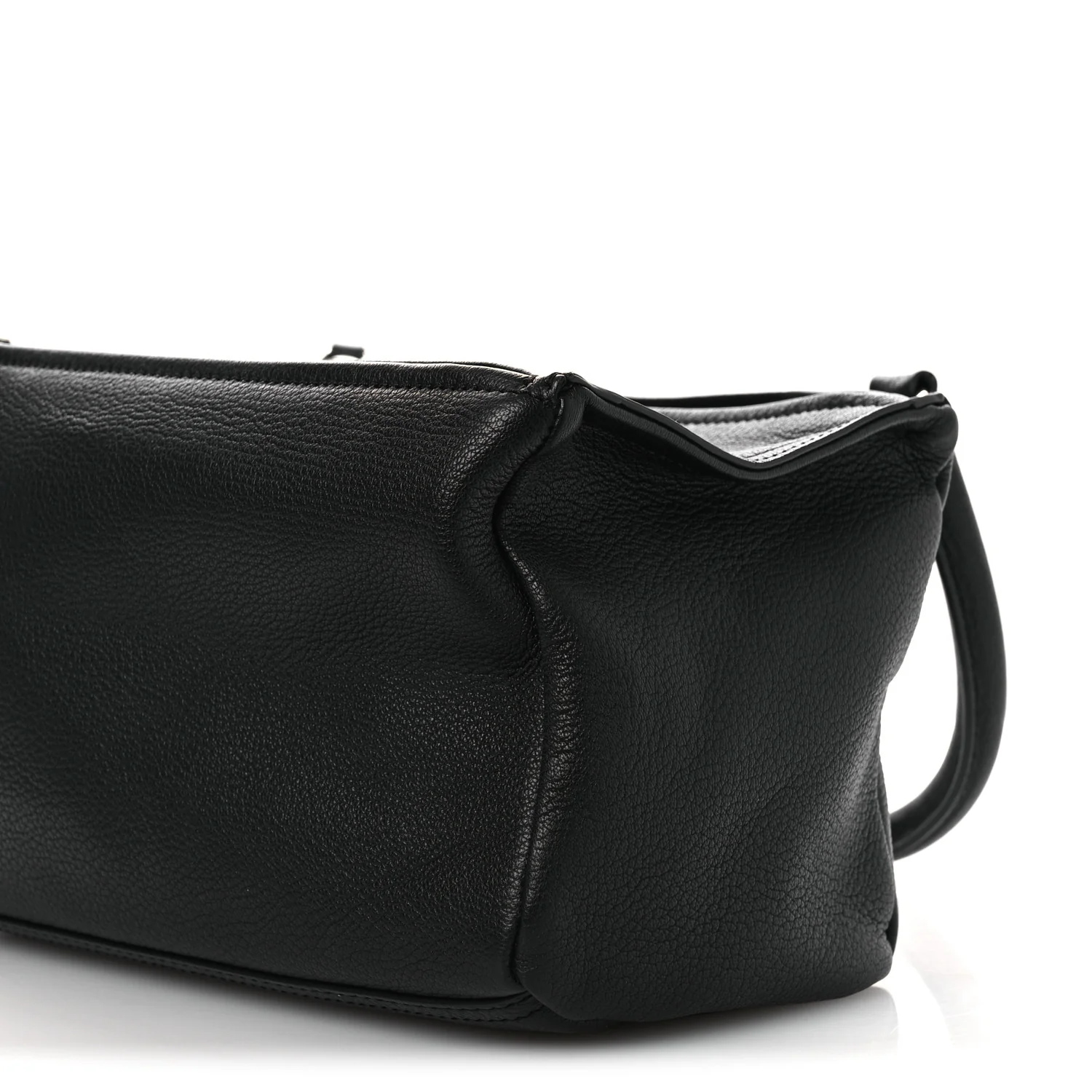 Sugar Goatskin Small Pandora Black