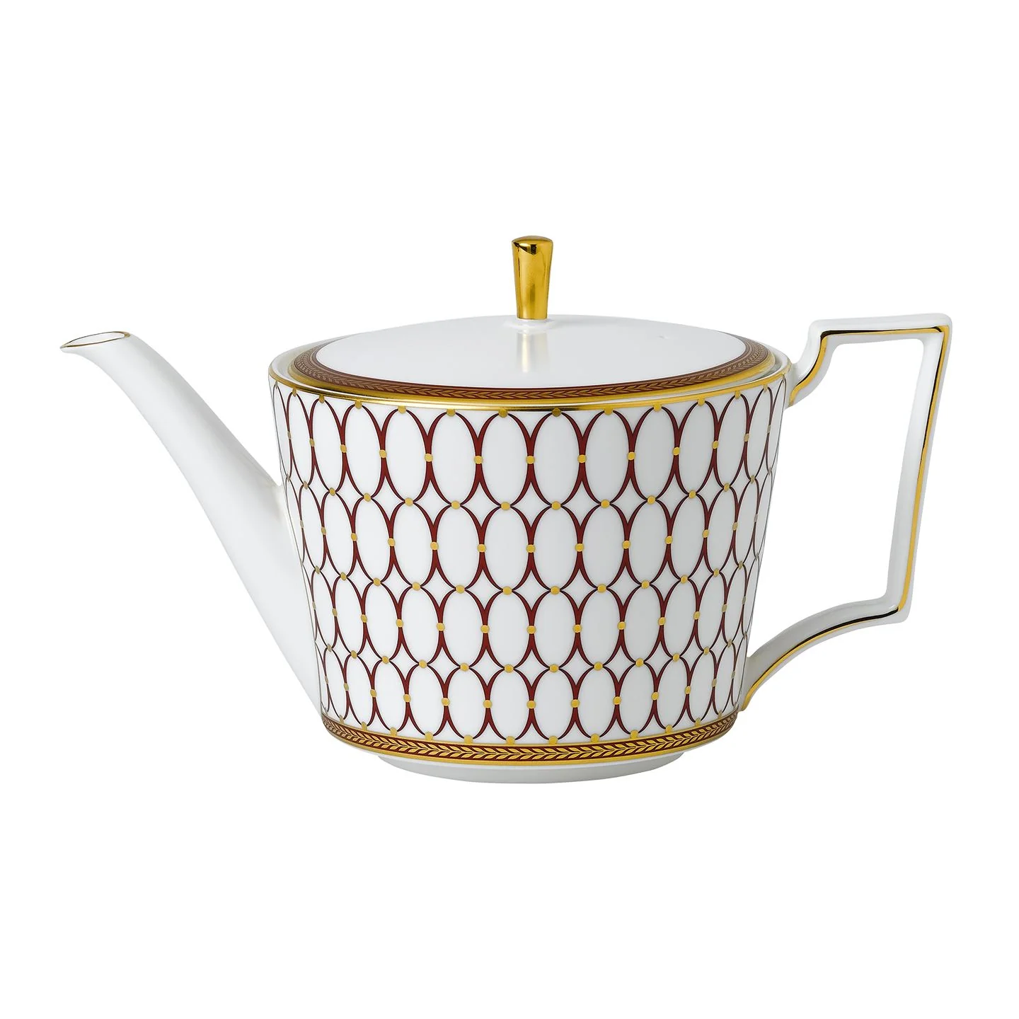 Renaissance Red Teapot