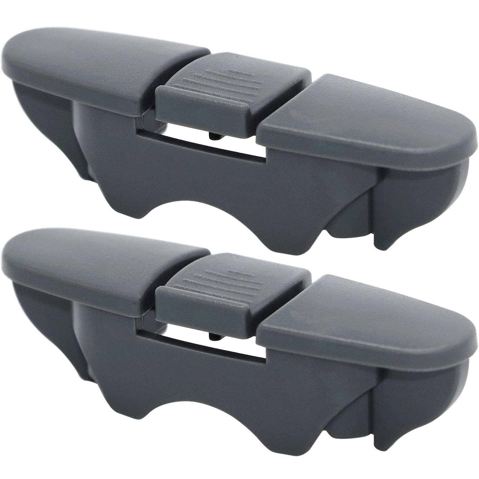 Beaquicy W10508950 Dishwasher Upper Dishrack Slide Rail Stop Clip - Replacement for Whirlpool Dishwasher - replaces 8562015 W10199682 2684662