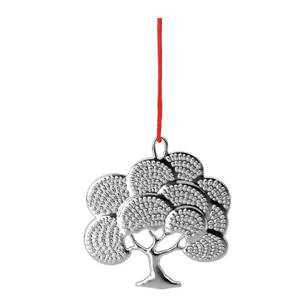 Karen Blixen ornament 6,5 cm Karen's oak sølv