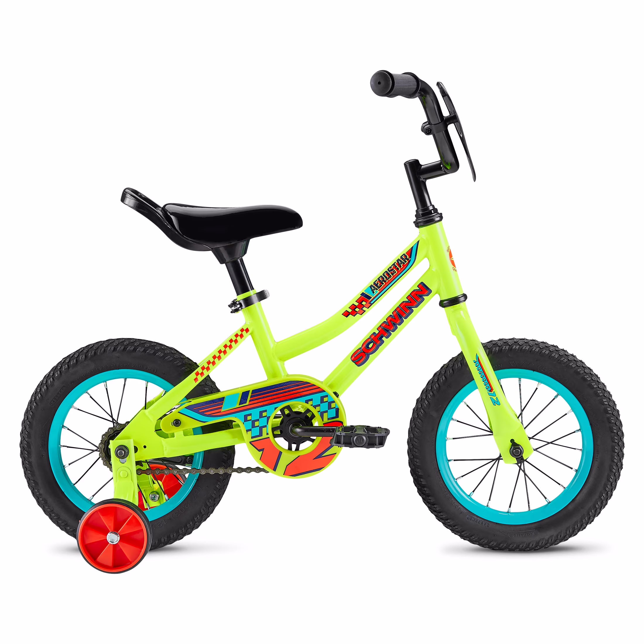 Aerostar 12-in. Children's Bike, Ages 2-4 Years, Yellow(Yellow)
