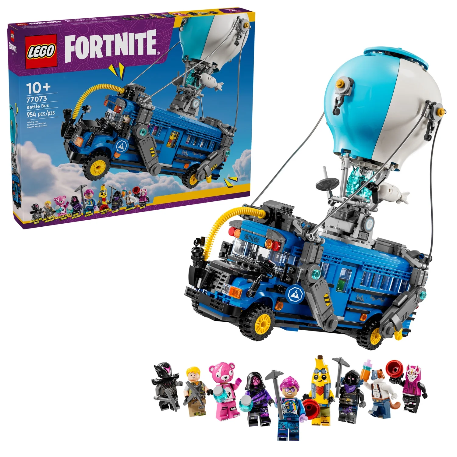 Fortnite Battle Bus and Supply Llama Building Se - Image 2