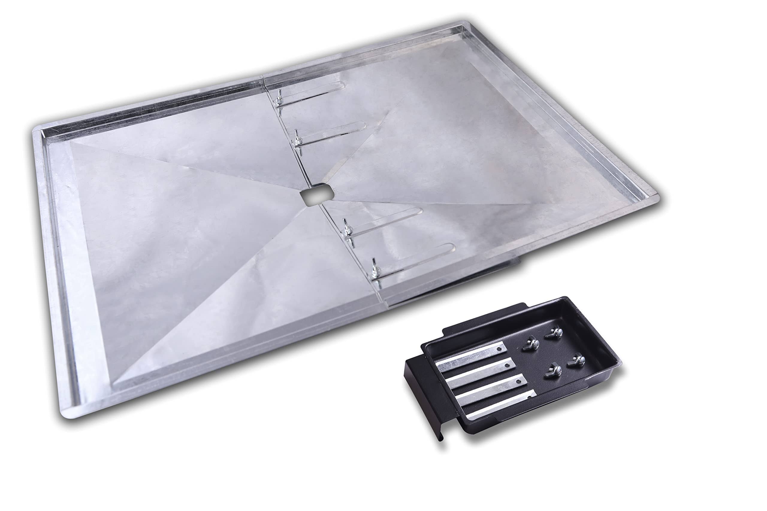 Outdoor Bazaar Replacement Grease Tray Set for BBQ Grill Models from Nexgrill, Dyna Glo, Kenmore, Backyard Grill, Bhg, Uniflame and Others (17.00)