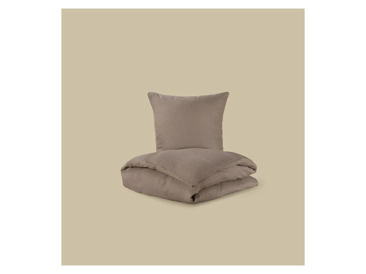 LIVARNO Parure de lit en mousseline Premium, 140 x 200 cm