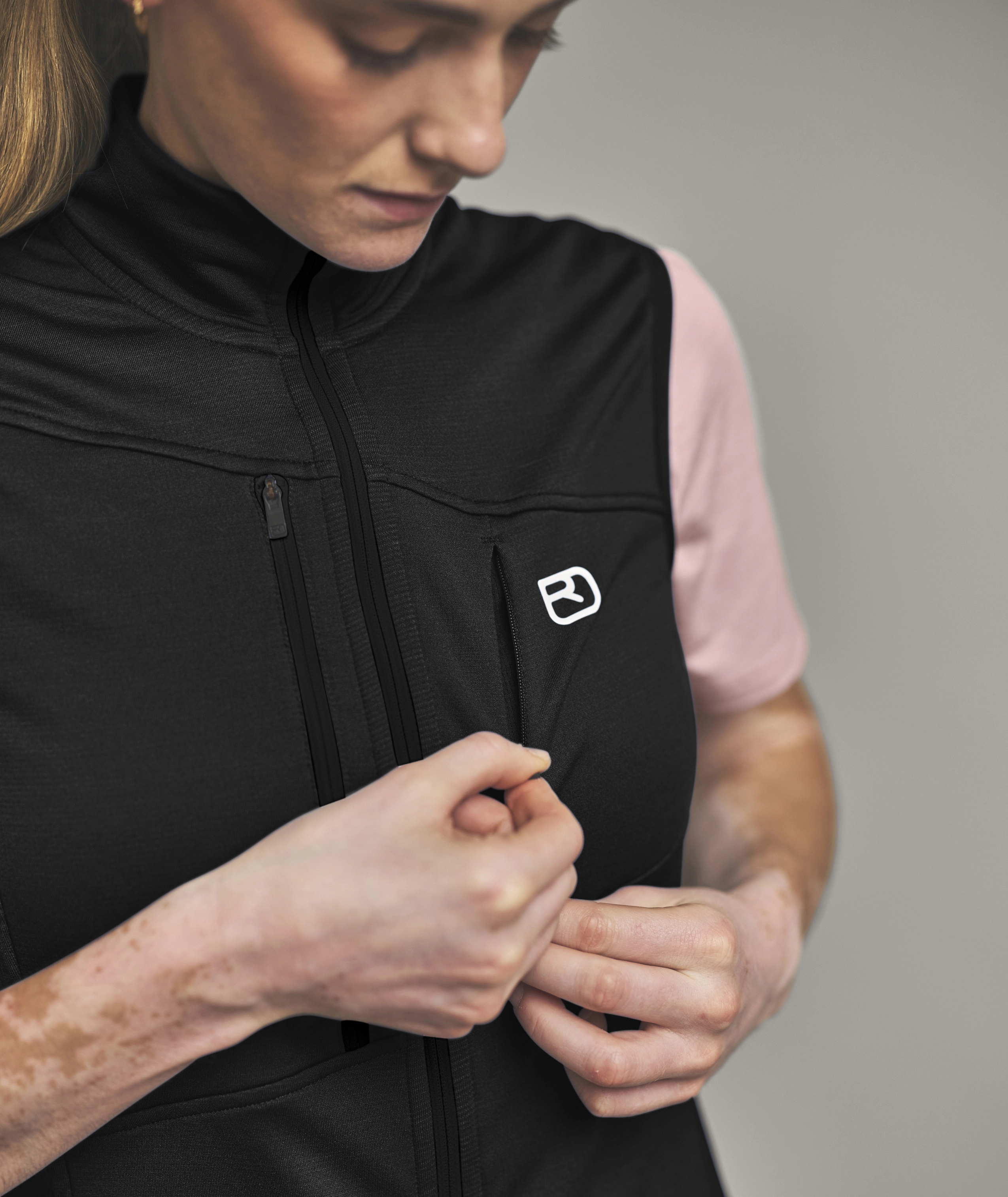 ORTOVOXR FLEECE GRID VEST